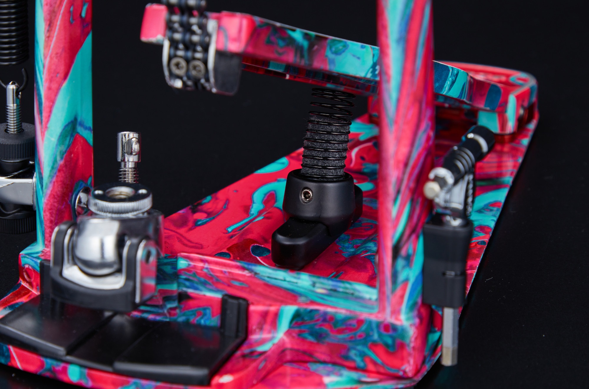 Tama 50th Limited Iron Cobra 900 Marble Coral Swirl Rolling Glide Sing (obrázek 6)