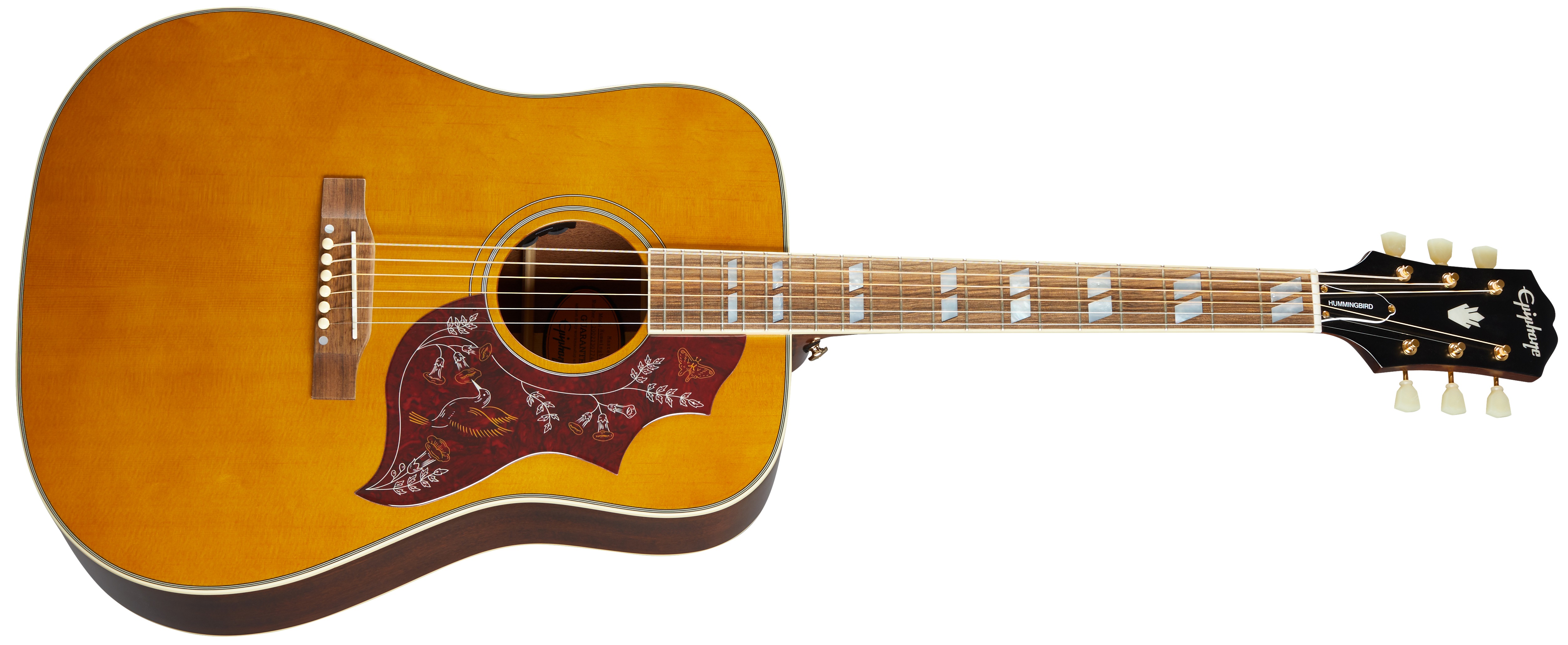 Levně Epiphone Hummingbird Aged Natural Antique Gloss