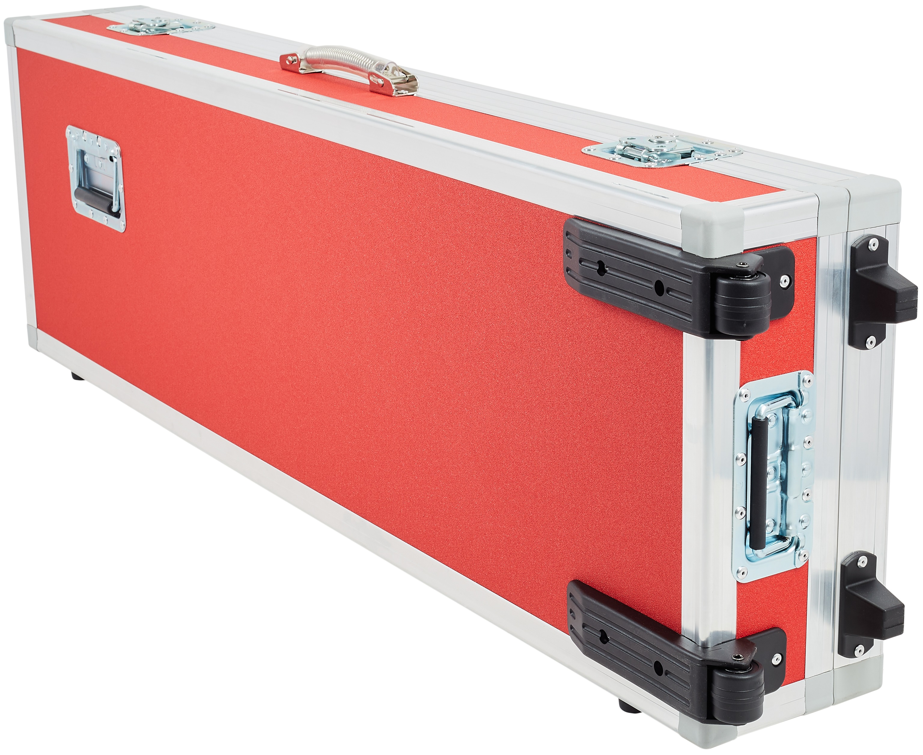 Razzor Cases FUSION Roland Juno DS 88 Case RED s prodlouženými kolečky (obrázek 4)