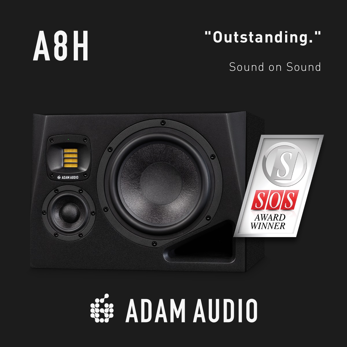 ADAM AUDIO A8H-A Side (obrázek 4)
