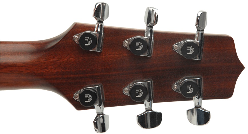 D'Addario PWAT-331L Auto-Trim Locking Tuning Machines, 3 + 3 Setup, Ch (obrázek 3)