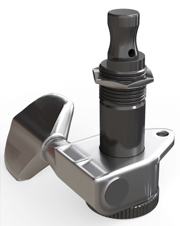 Levně D'Addario PWAT-331L Auto-Trim Locking Tuning Machines, 3 + 3 Setup, Ch