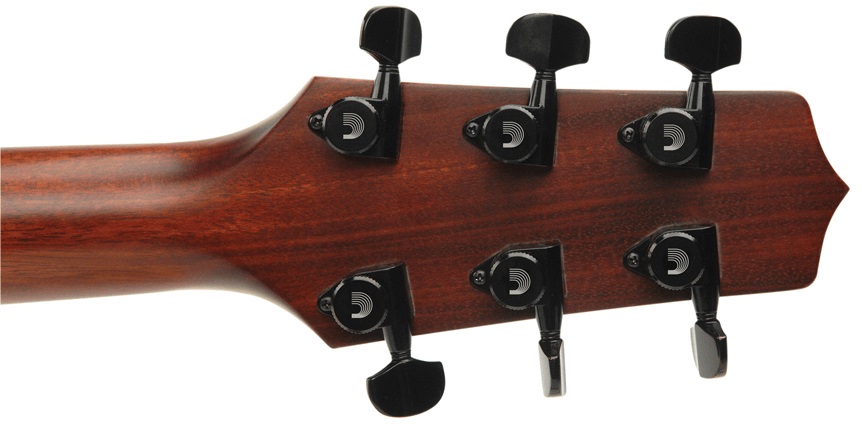 D'Addario PWAT-332L Auto-Trim Locking Tuning Machines, 3 + 3 Setup, Bl (obrázek 3)