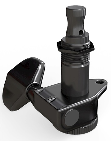 Levně D'Addario PWAT-332L Auto-Trim Locking Tuning Machines, 3 + 3 Setup, Bl