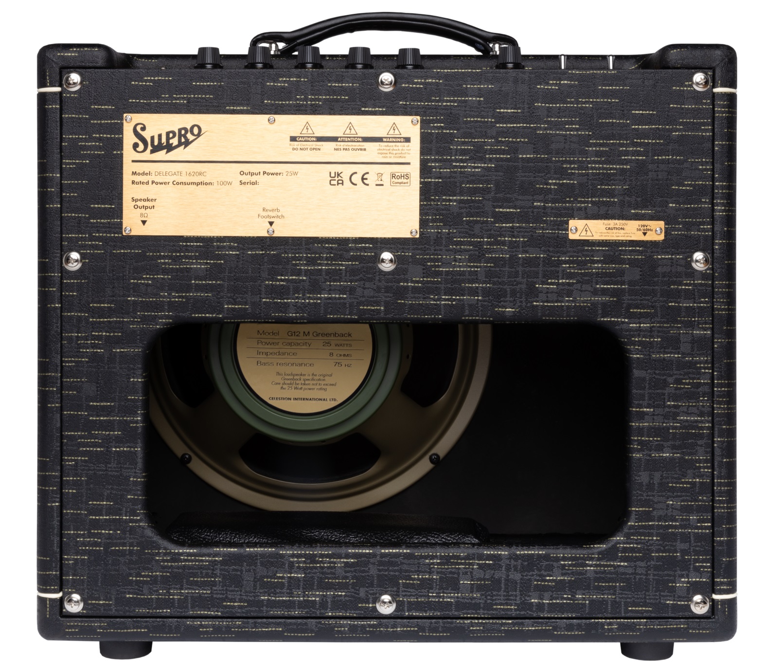 Supro Delegate Custom Black Gold Scandia (obrázek 5)