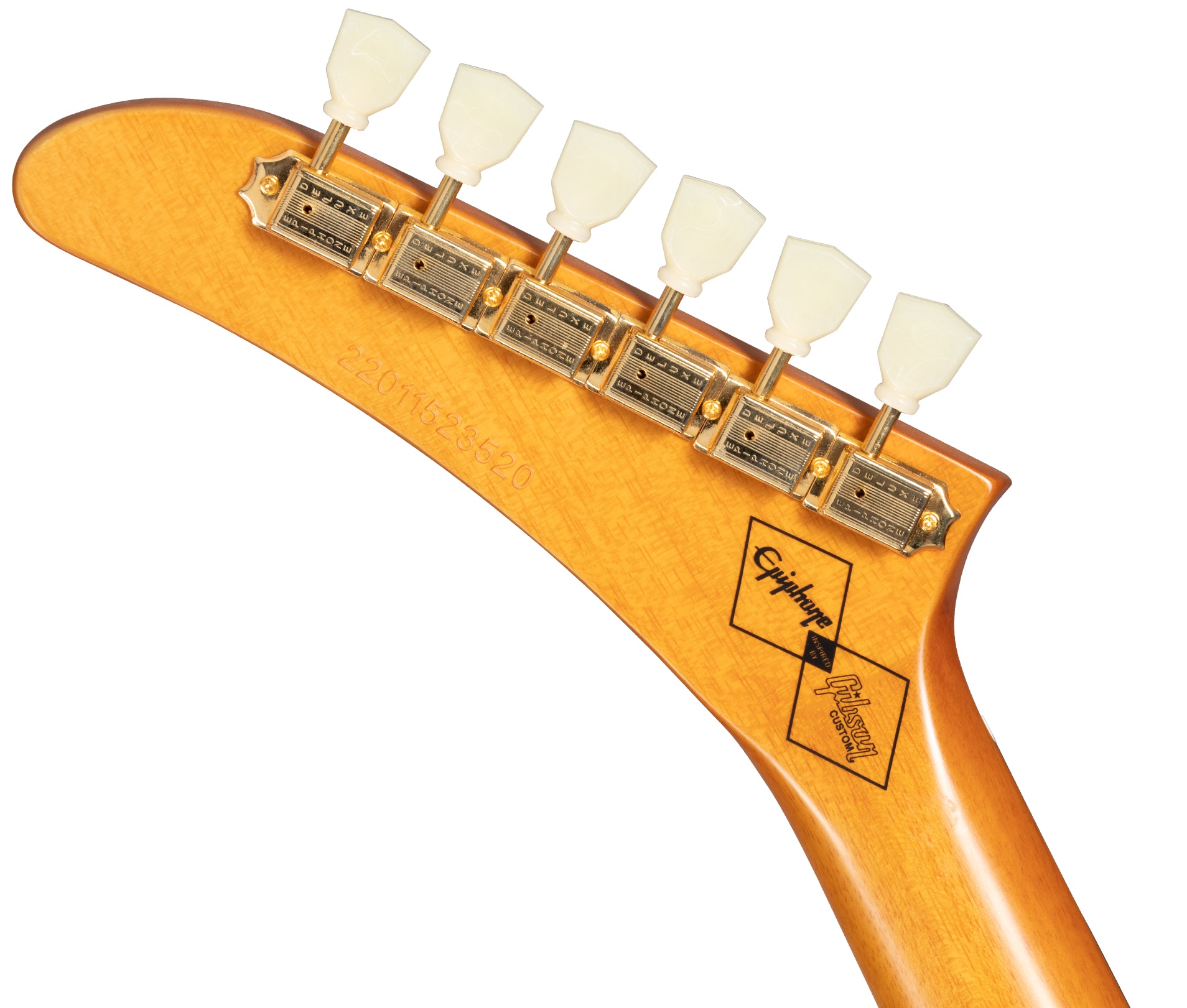 Epiphone 1958 Korina Explorer Aged Natural (obrázek 5)