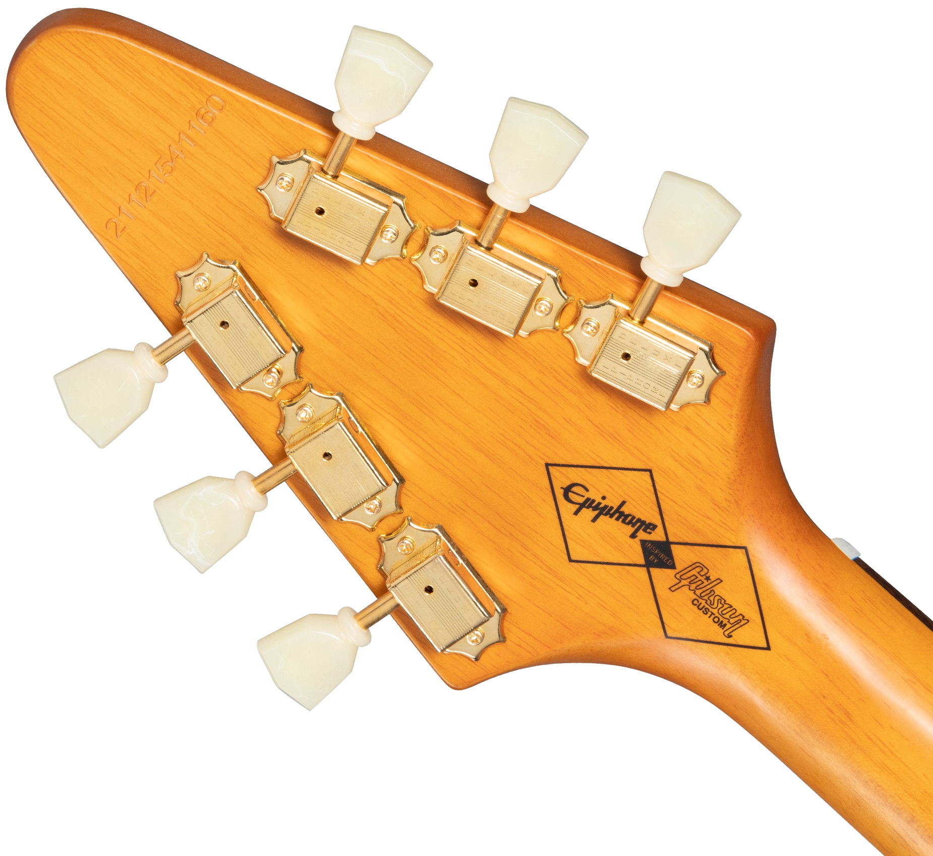 Epiphone 1958 Korina Flying V Aged Natural (rozbalené) (obrázek 5)