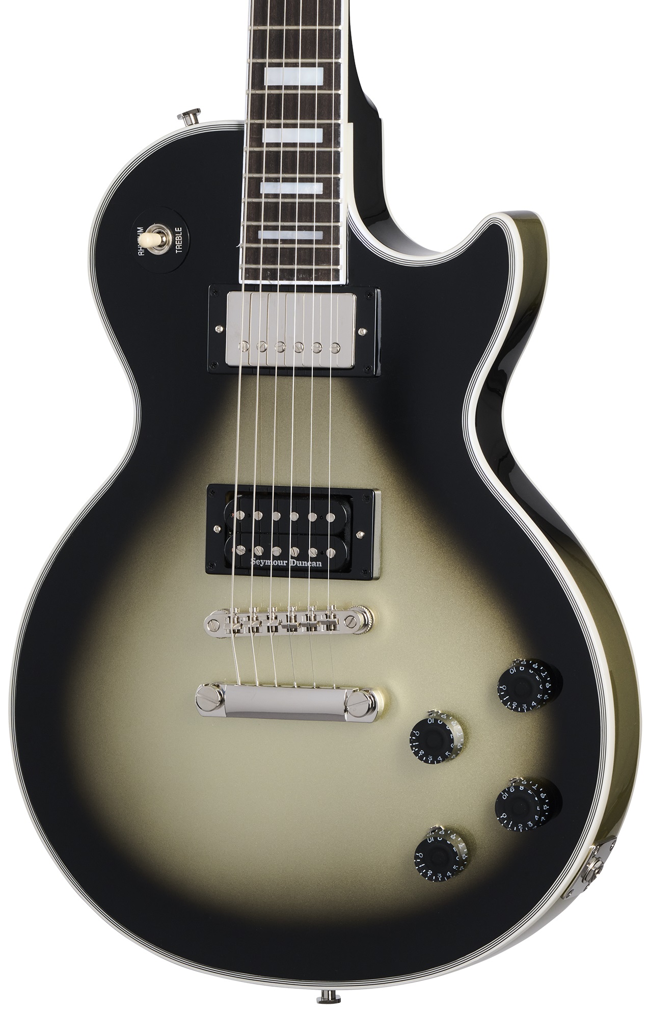 Epiphone Adam Jones 1979 Les Paul Custom Antique Silverburst (obrázek 3)
