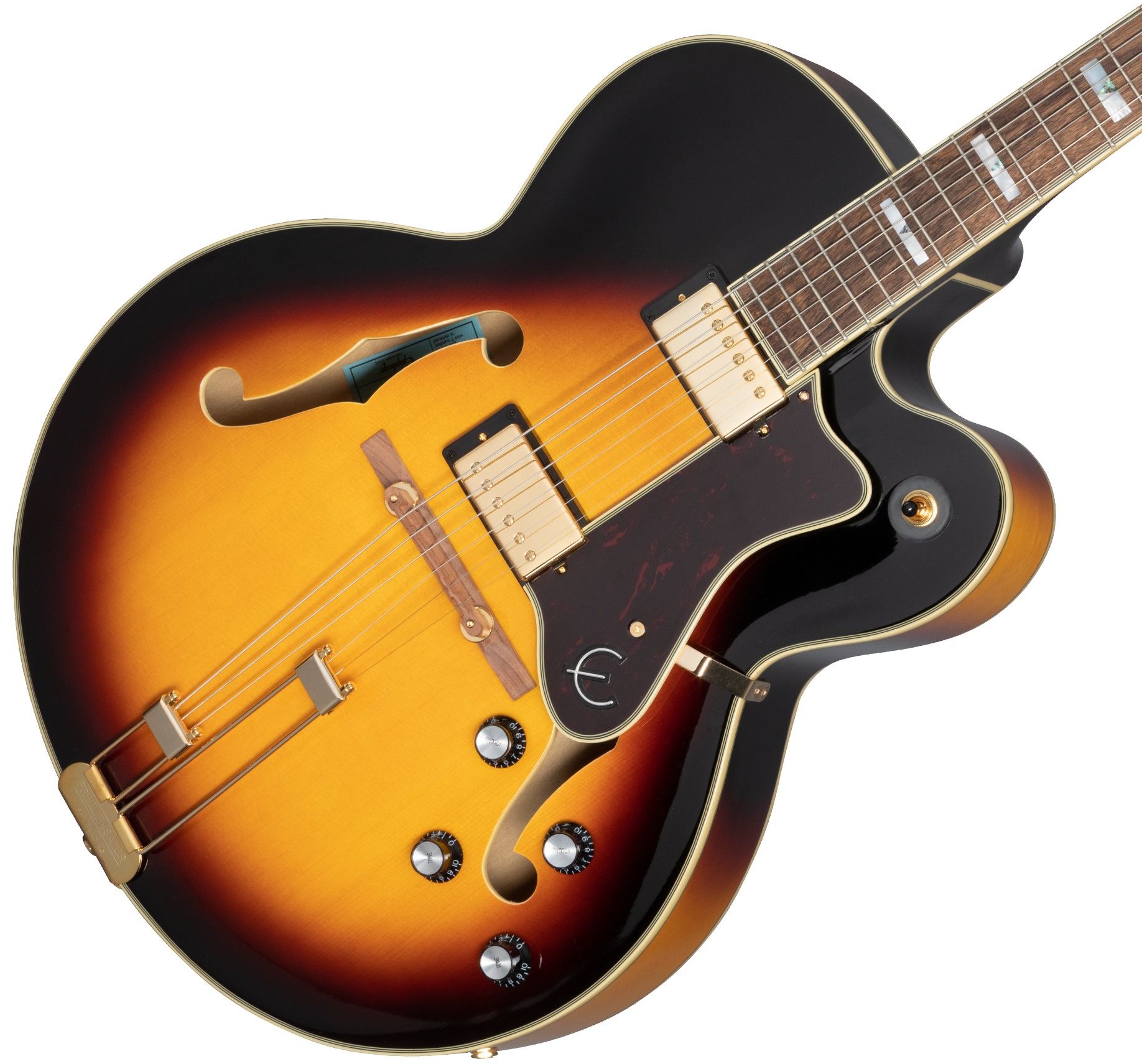 Epiphone Broadway Vintage Sunburst (obrázek 3)