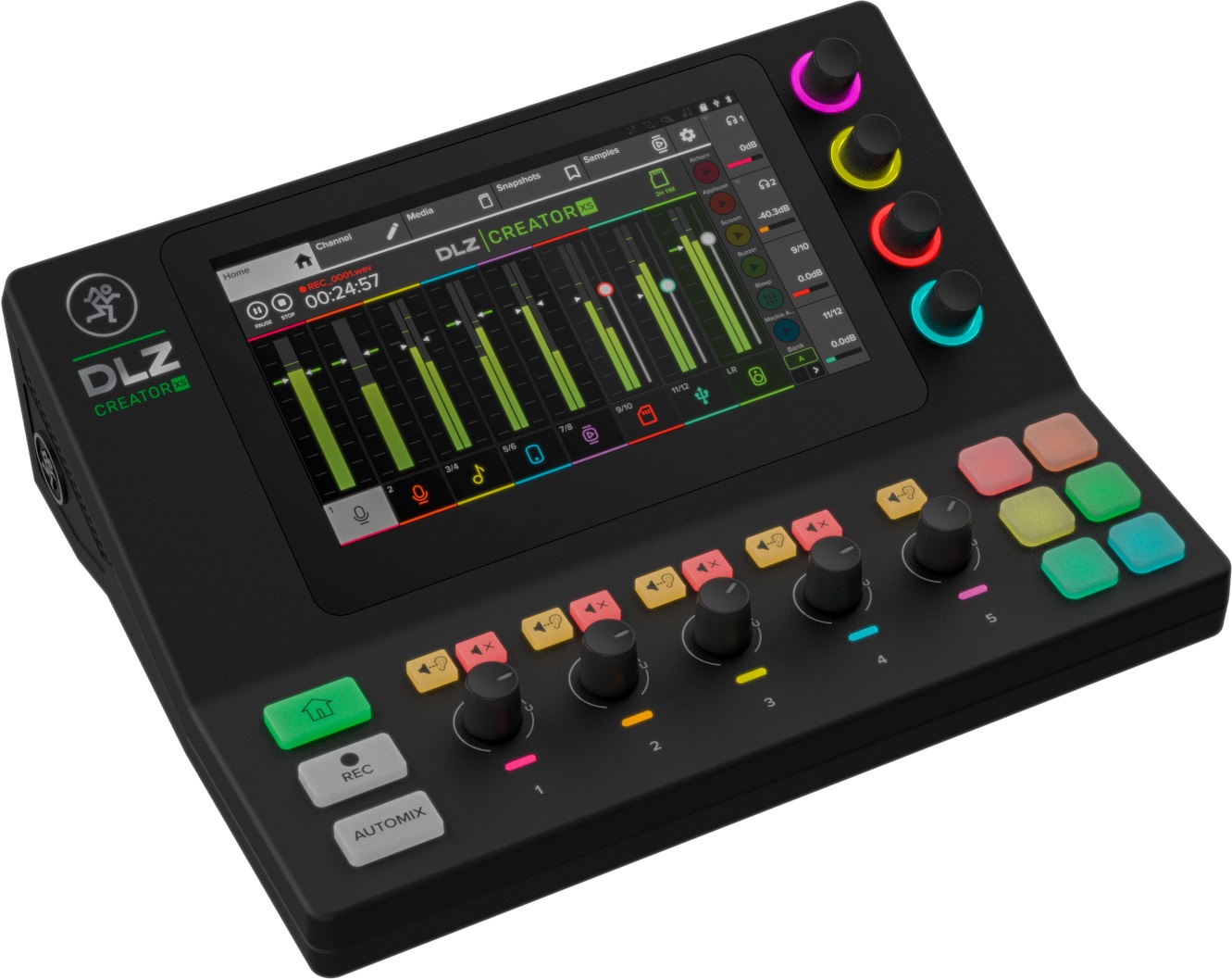 Mackie DLZ Creator Podcasting Mixer XS (obrázek 4)