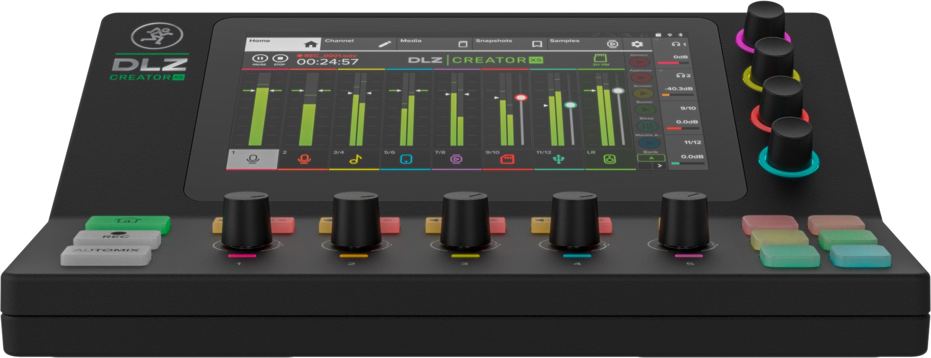 Mackie DLZ Creator Podcasting Mixer XS (obrázek 6)