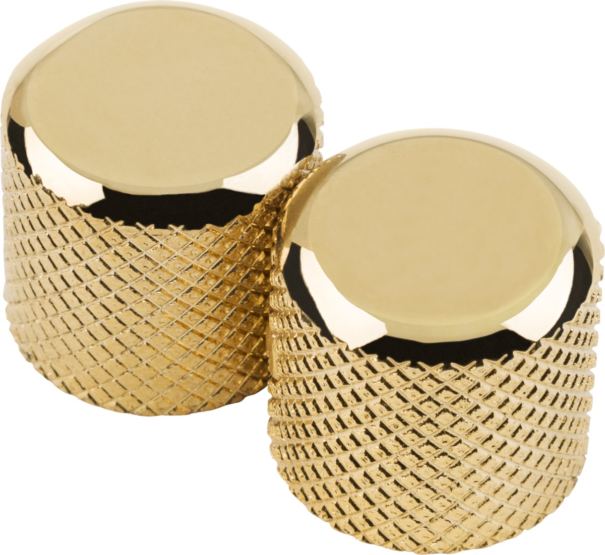 Levně Fender Telecaster/Precision Bass Dome Knobs (Gold) (2)