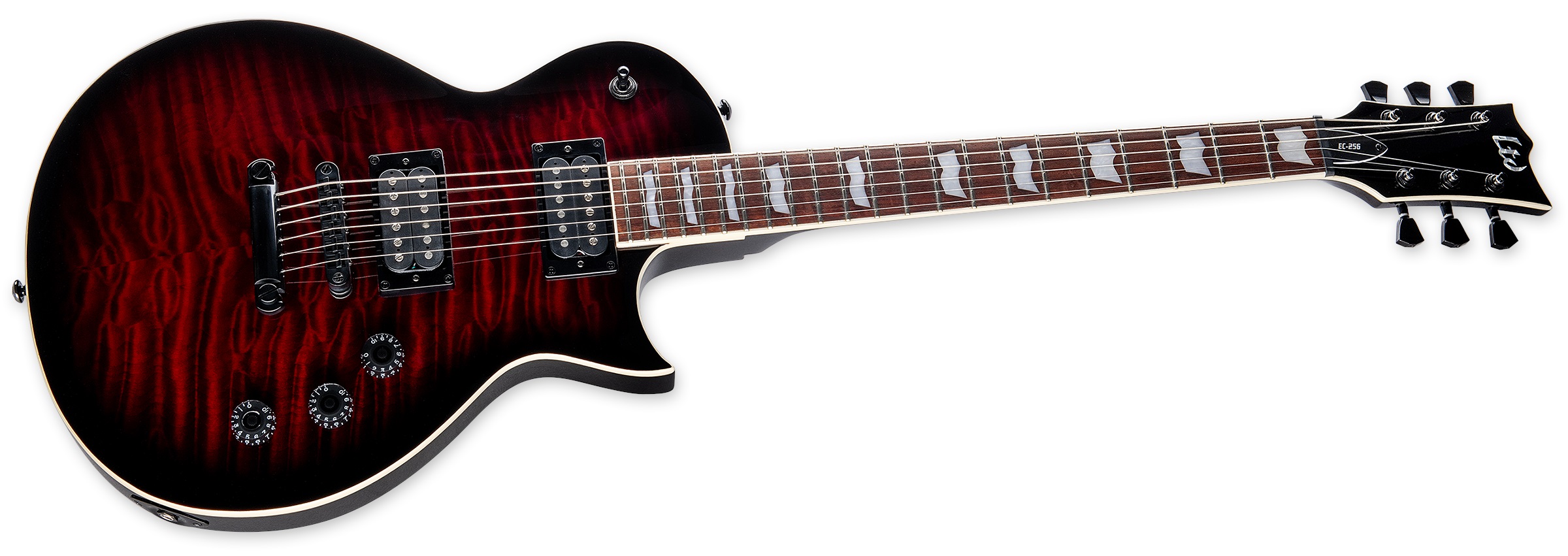 ESP LTD EC-256 QM See Thru Black Cherry SB (obrázek 3)