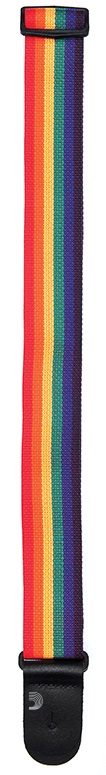 D'Addario Polypropylene Guitar Strap Rainbow (obrázek 3)