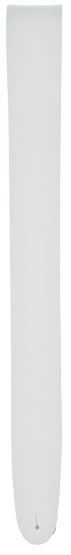 D'Addario Basic Classic Leather Guitar Strap White (obrázek 3)