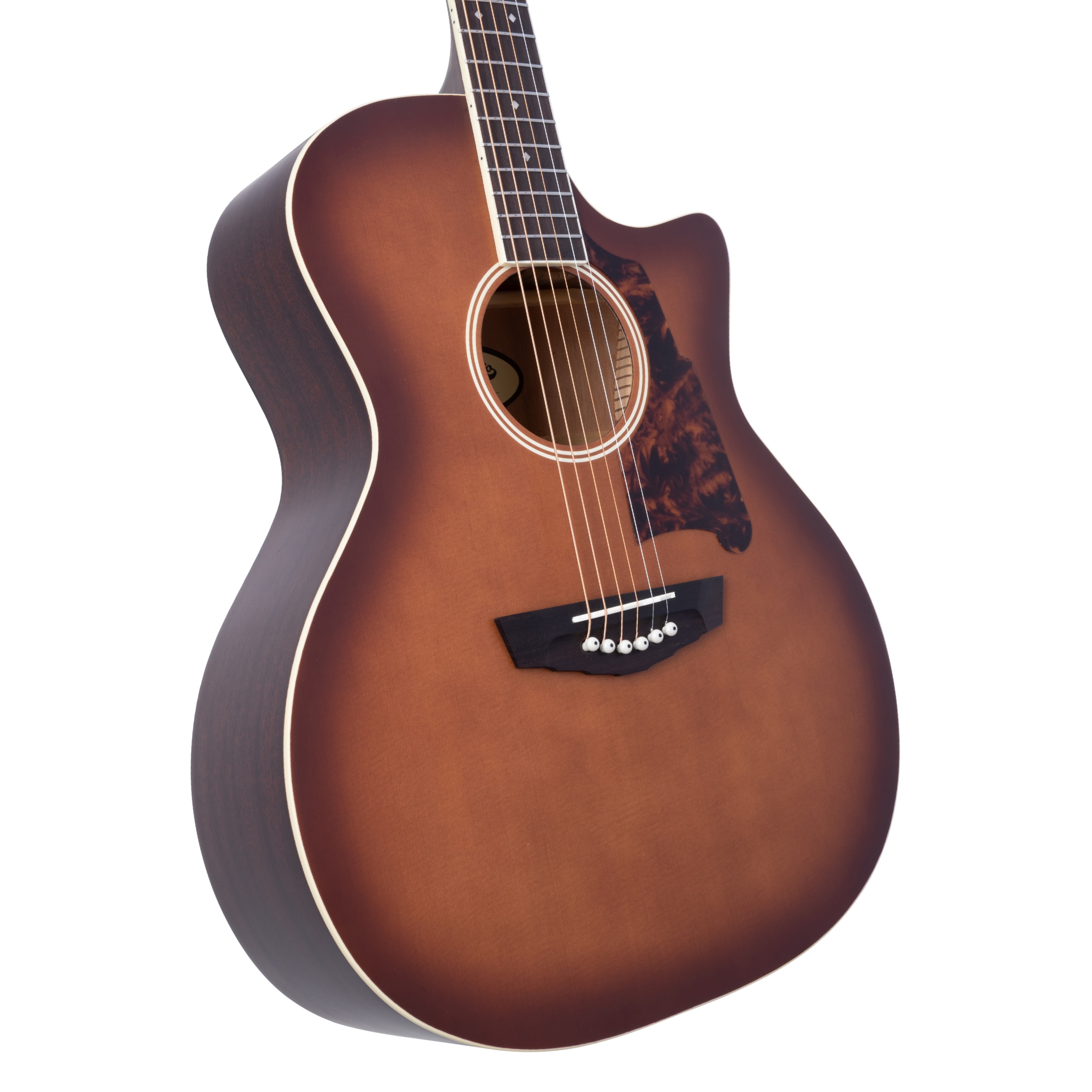 D'Angelico Premier Gramercy Grand Auditorium CE Caramel Burst (obrázek 4)