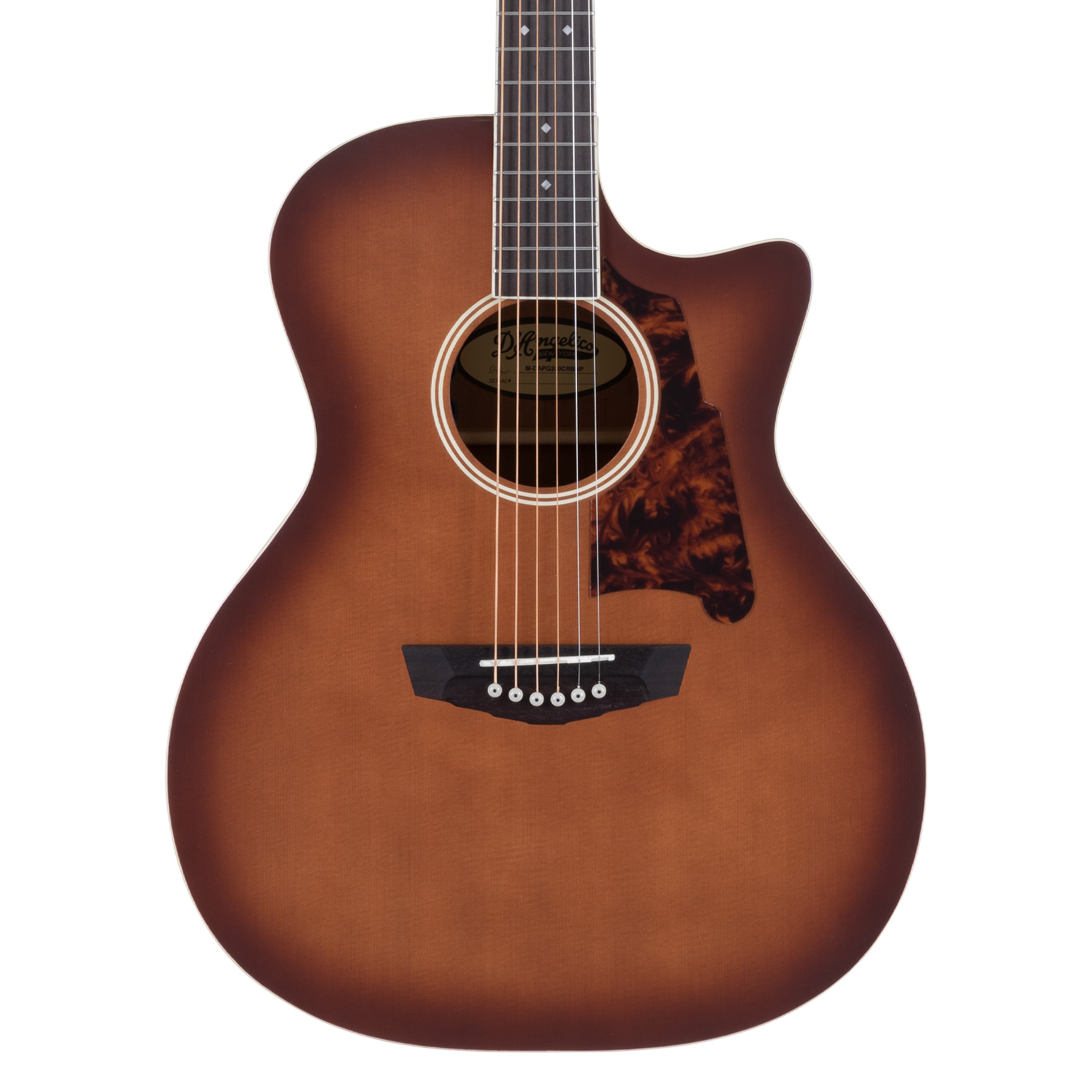 D'Angelico Premier Gramercy Grand Auditorium CE Caramel Burst (obrázek 5)