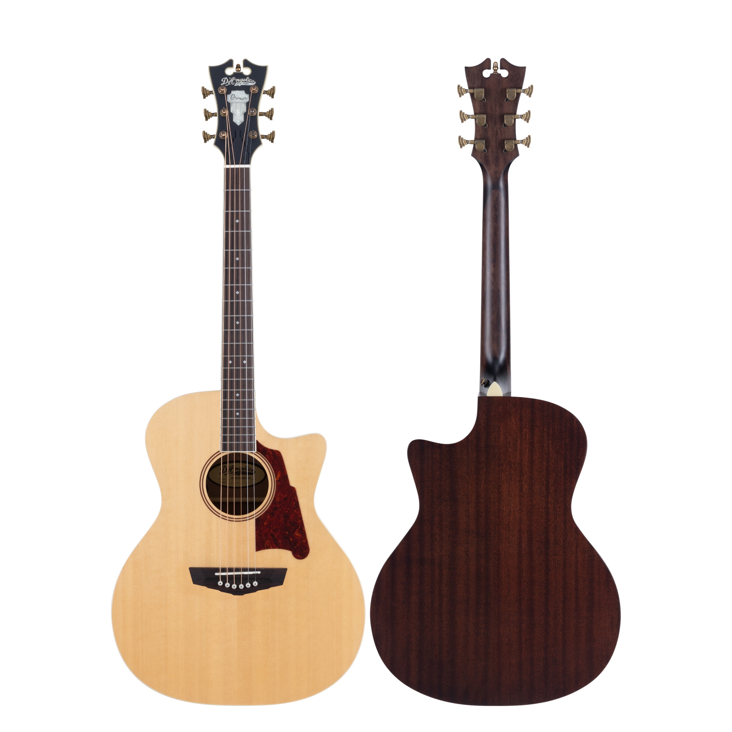 D'Angelico Premier Gramercy Grand Auditorium CE Natural (obrázek 6)