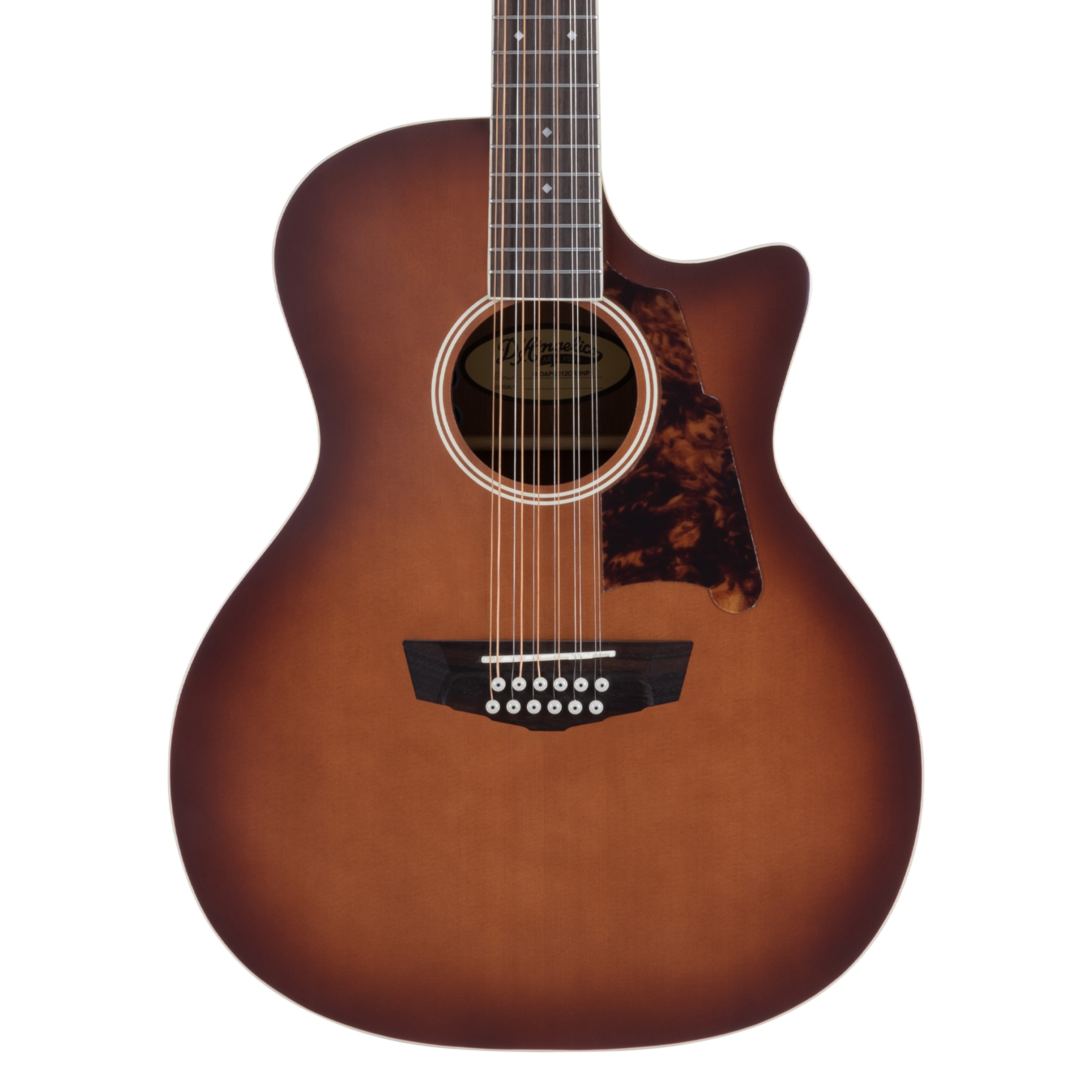 D'Angelico Premier Fulton Grand Auditorium 12-String CE Caramel Burst (obrázek 5)