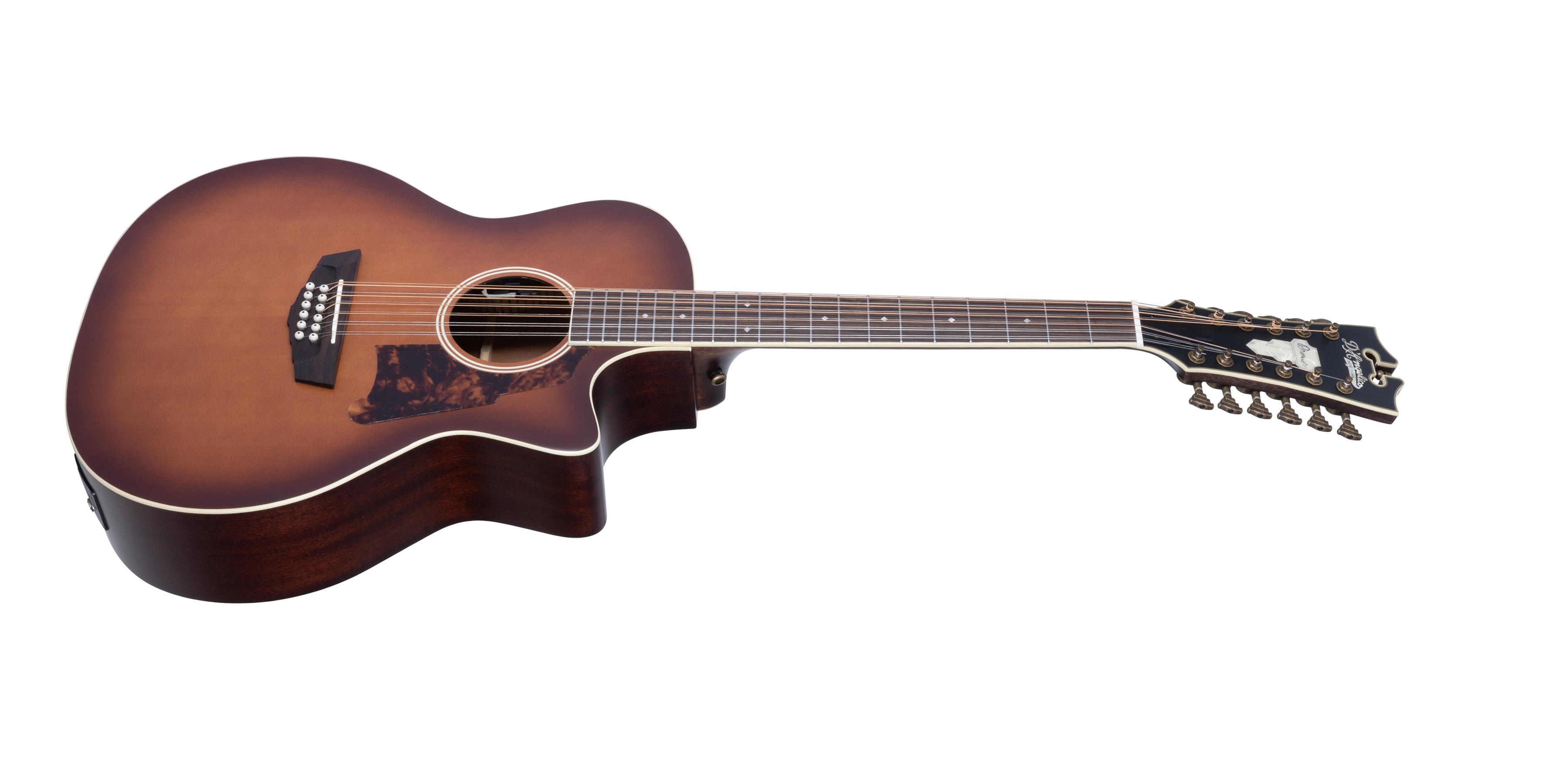D'Angelico Premier Fulton Grand Auditorium 12-String CE Caramel Burst (obrázek 3)