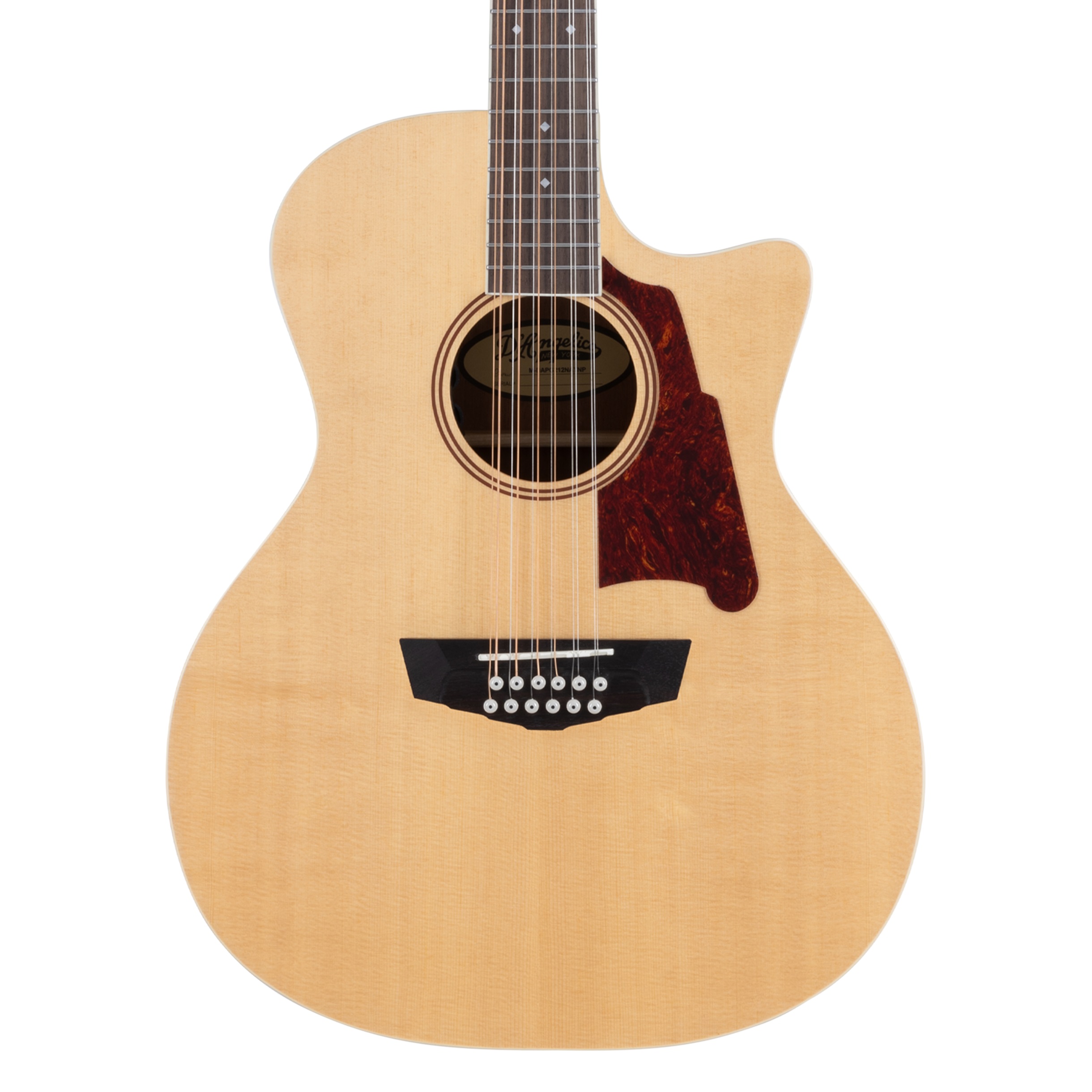 D'Angelico Premier Fulton Grand Auditorium 12-String CE Natural (obrázek 5)