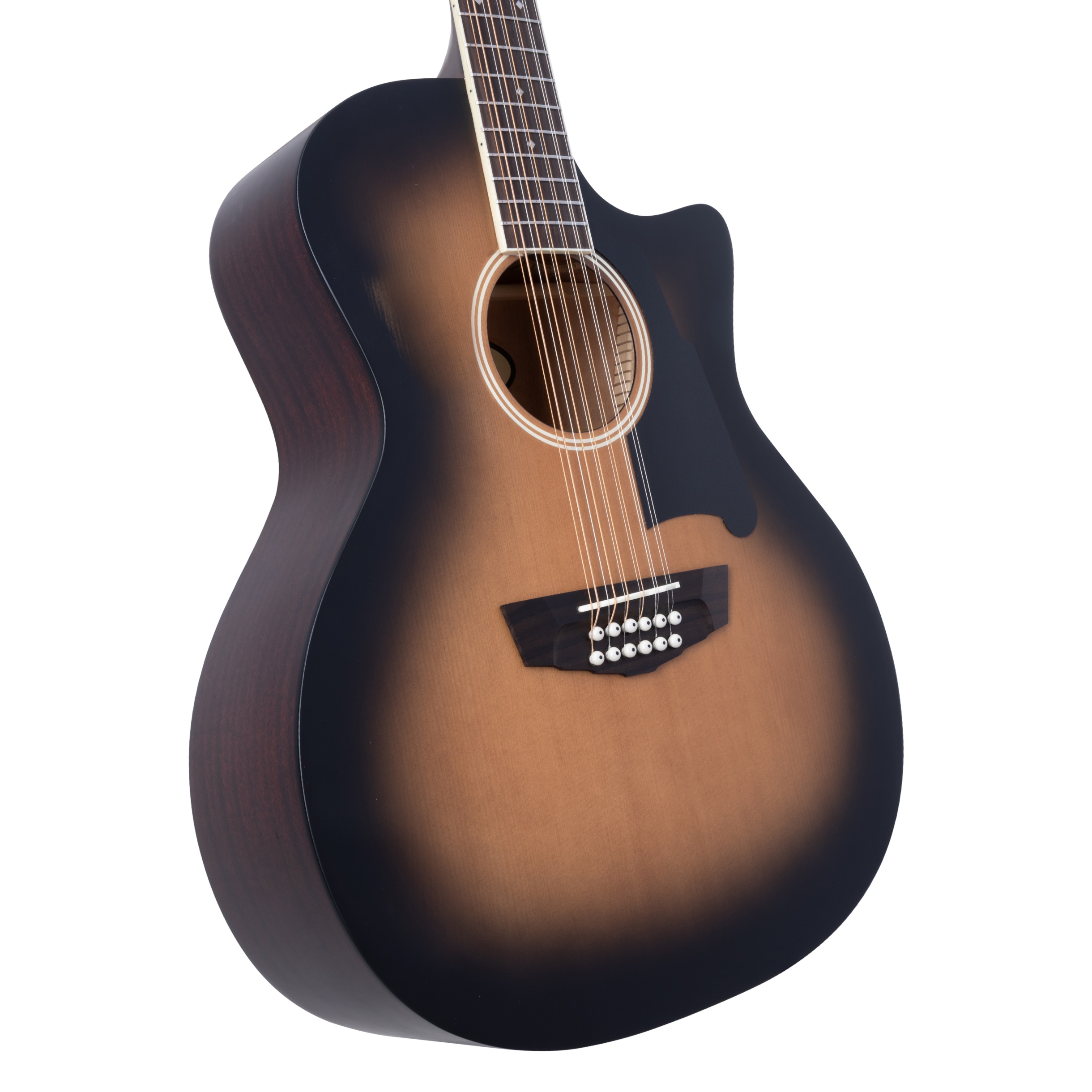 D'Angelico Premier Fulton Grand Auditorium 12-String CE Aged Burst (obrázek 4)