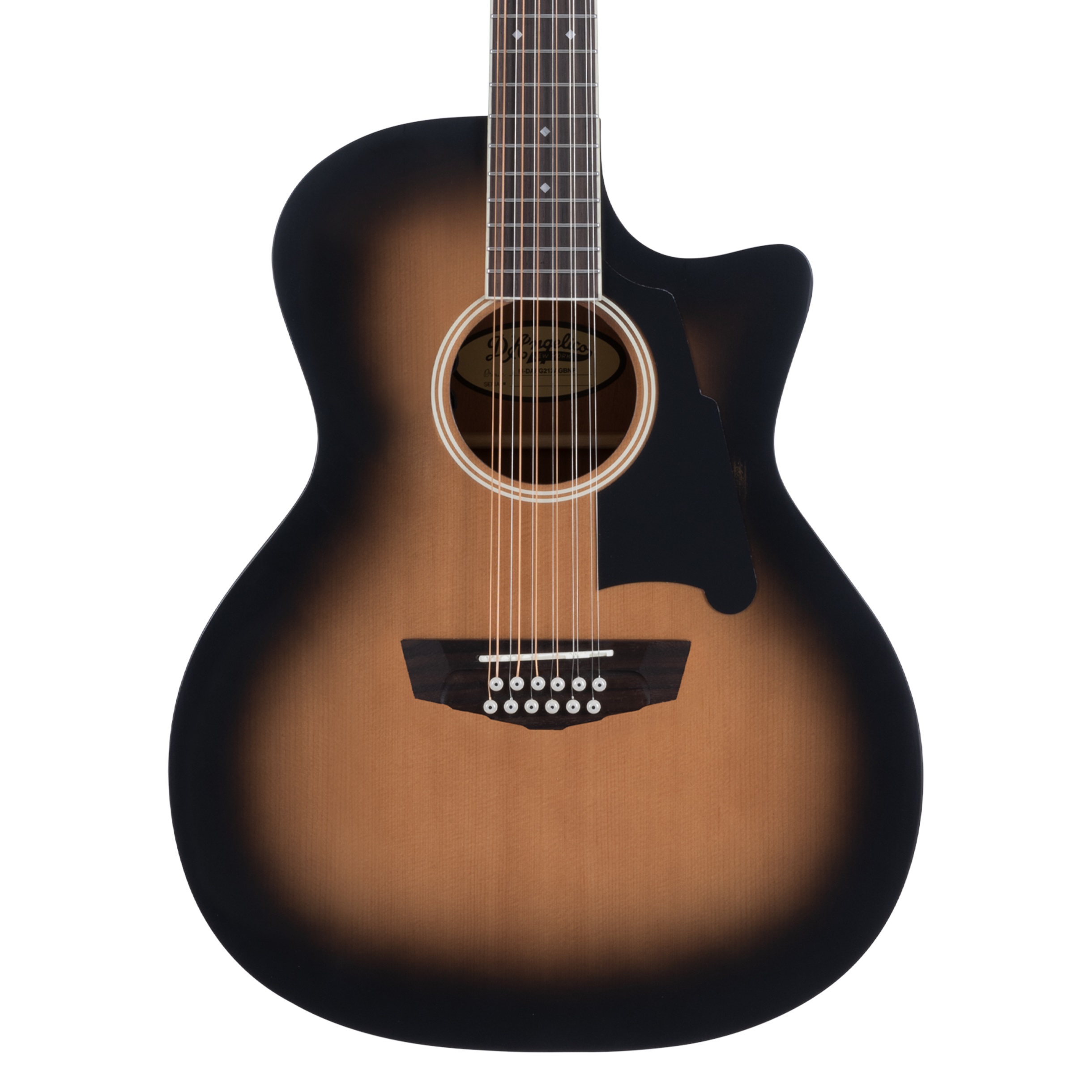D'Angelico Premier Fulton Grand Auditorium 12-String CE Aged Burst (obrázek 5)