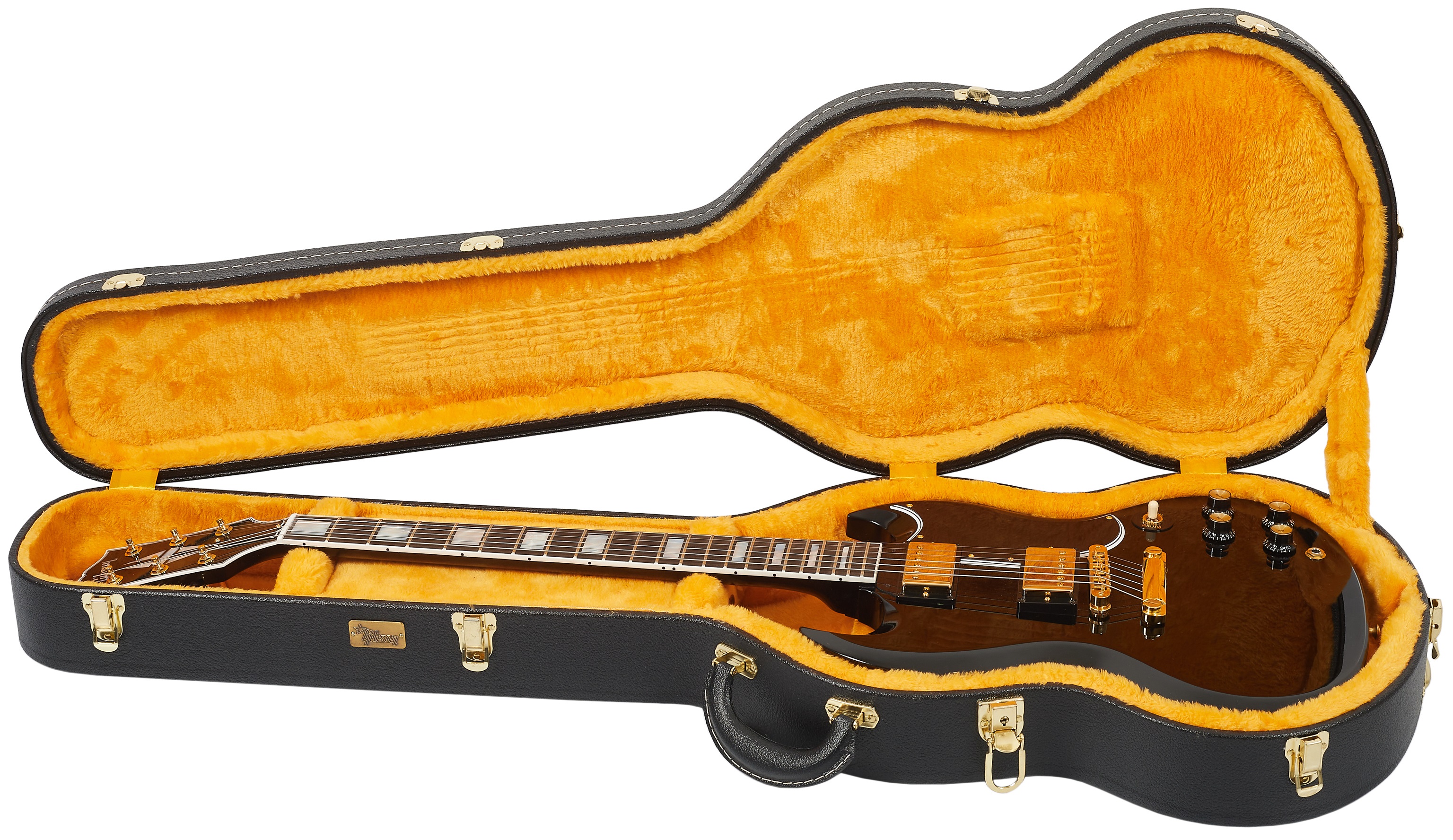 Gibson Custom SG Custom 2-Pickup w/ Ebony Fingerboard Gloss Ebony (obrázek 6)