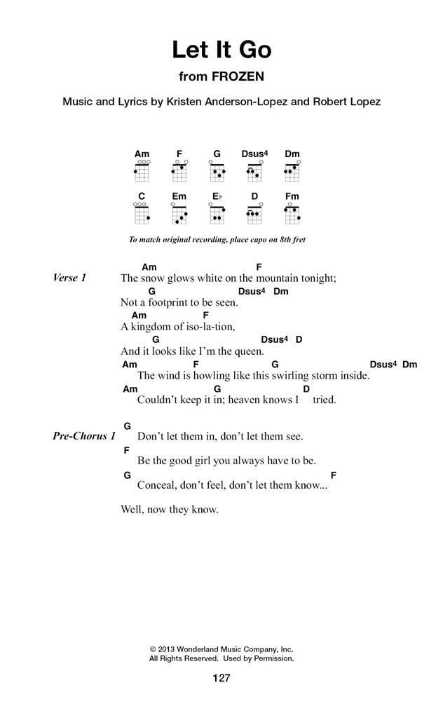 MS The Little Black DISNEY Songbook for Ukulele (obrázek 3)