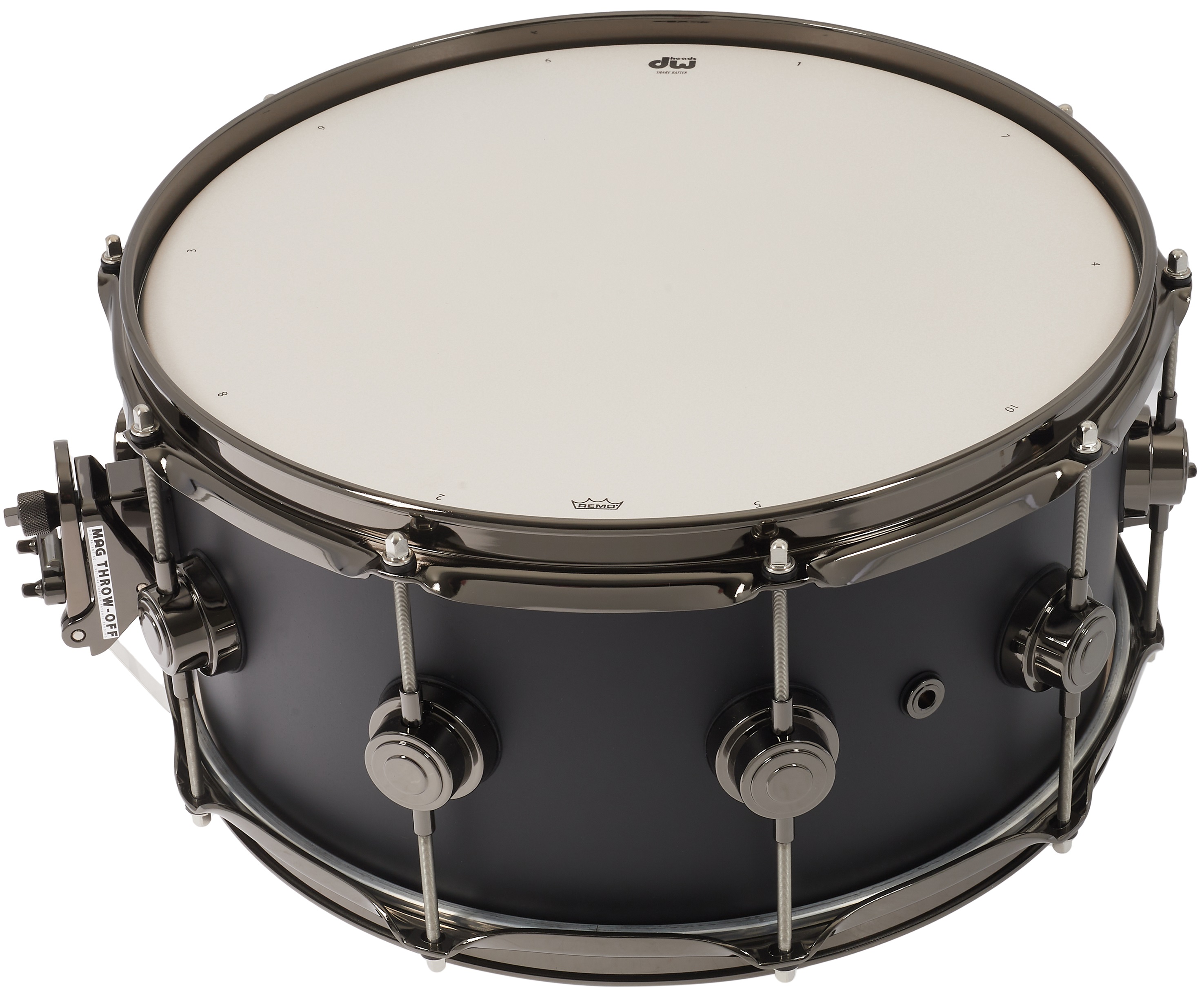 DW 14" x 6,5" Collector´s Satin Oil Matte Black/Black Nickel (obrázek 3)