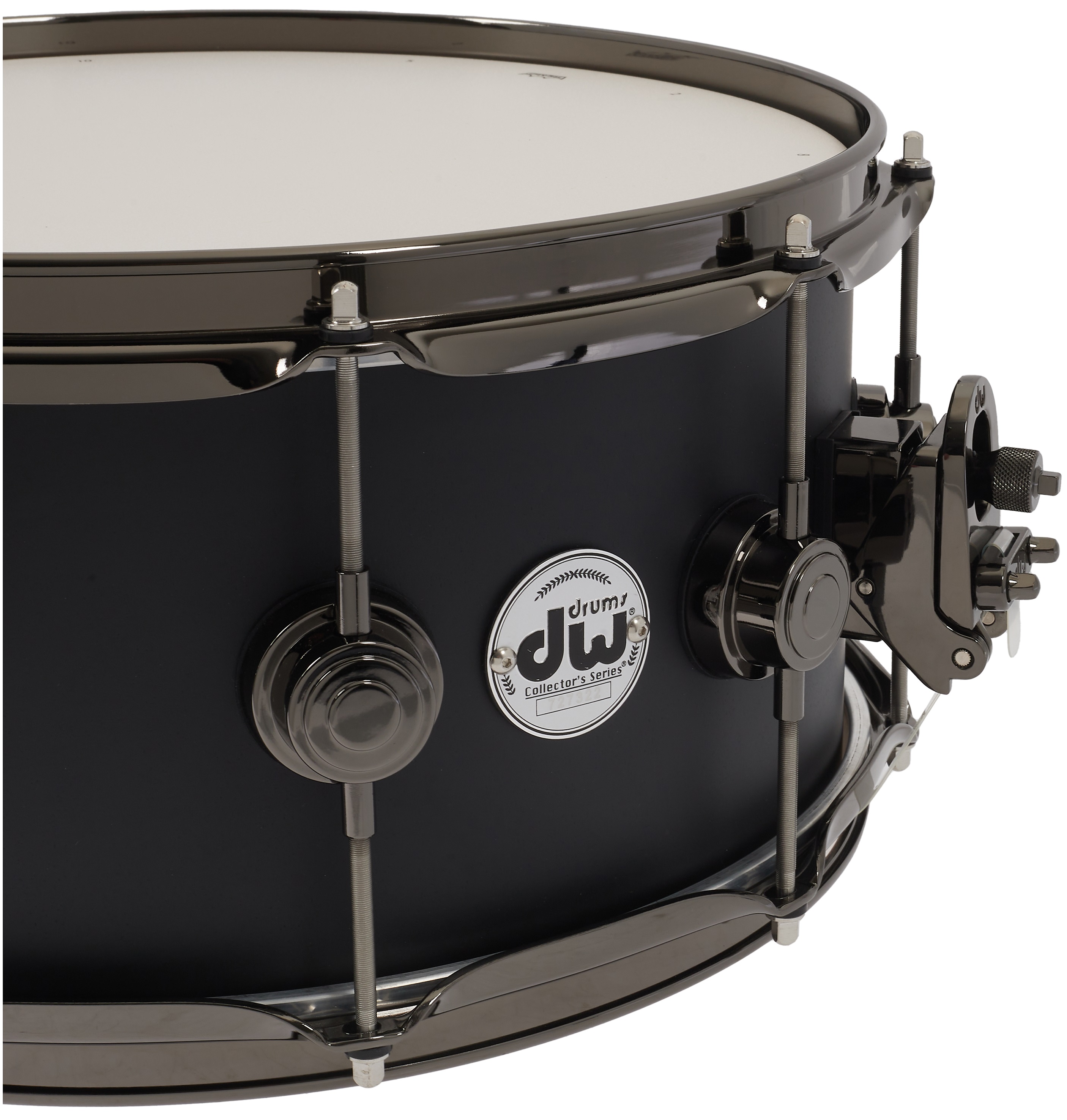 DW 14" x 6,5" Collector´s Satin Oil Matte Black/Black Nickel (obrázek 6)