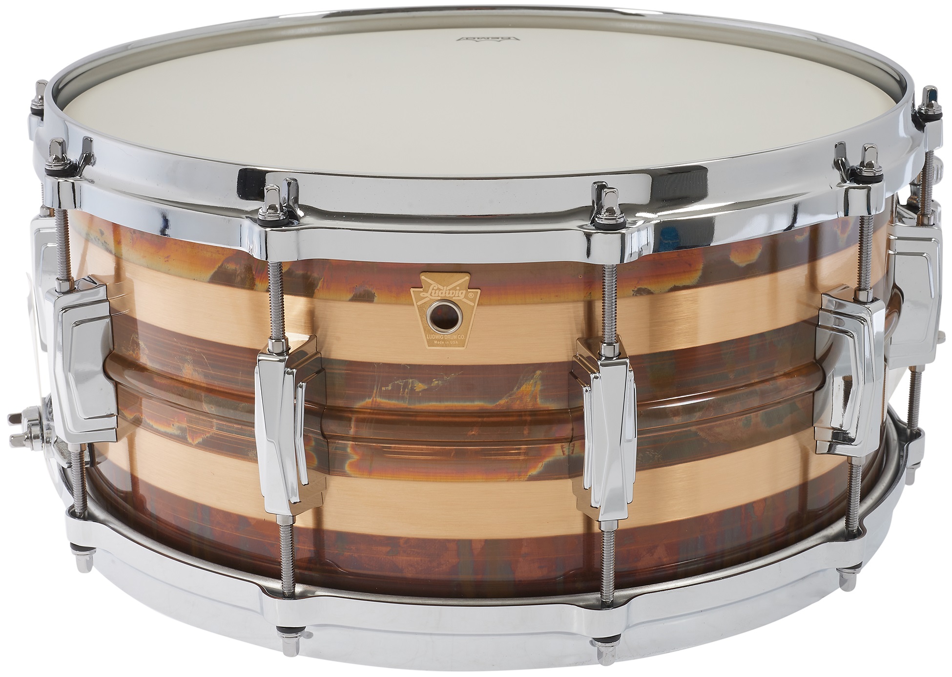 Levně Ludwig 14" x 6,5" Bronze Phonic LB552RS