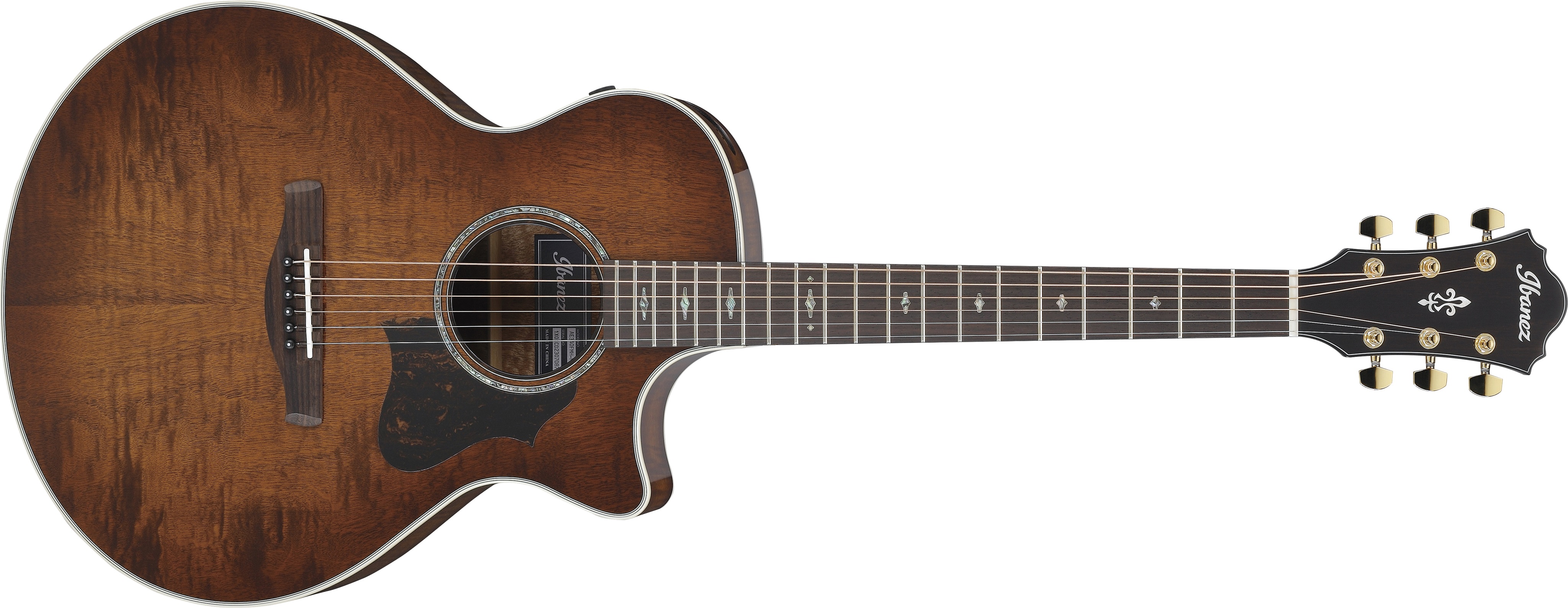 Ibanez AE340FMH Mahogany Sunburst