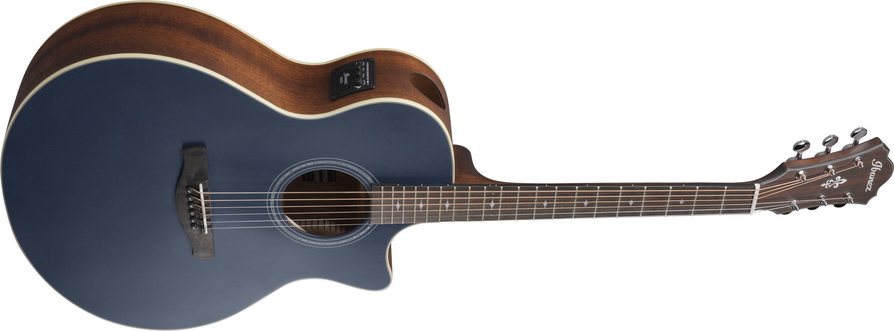 Ibanez AE100 Dark Tide Blue (rozbalené) (obrázek 3)