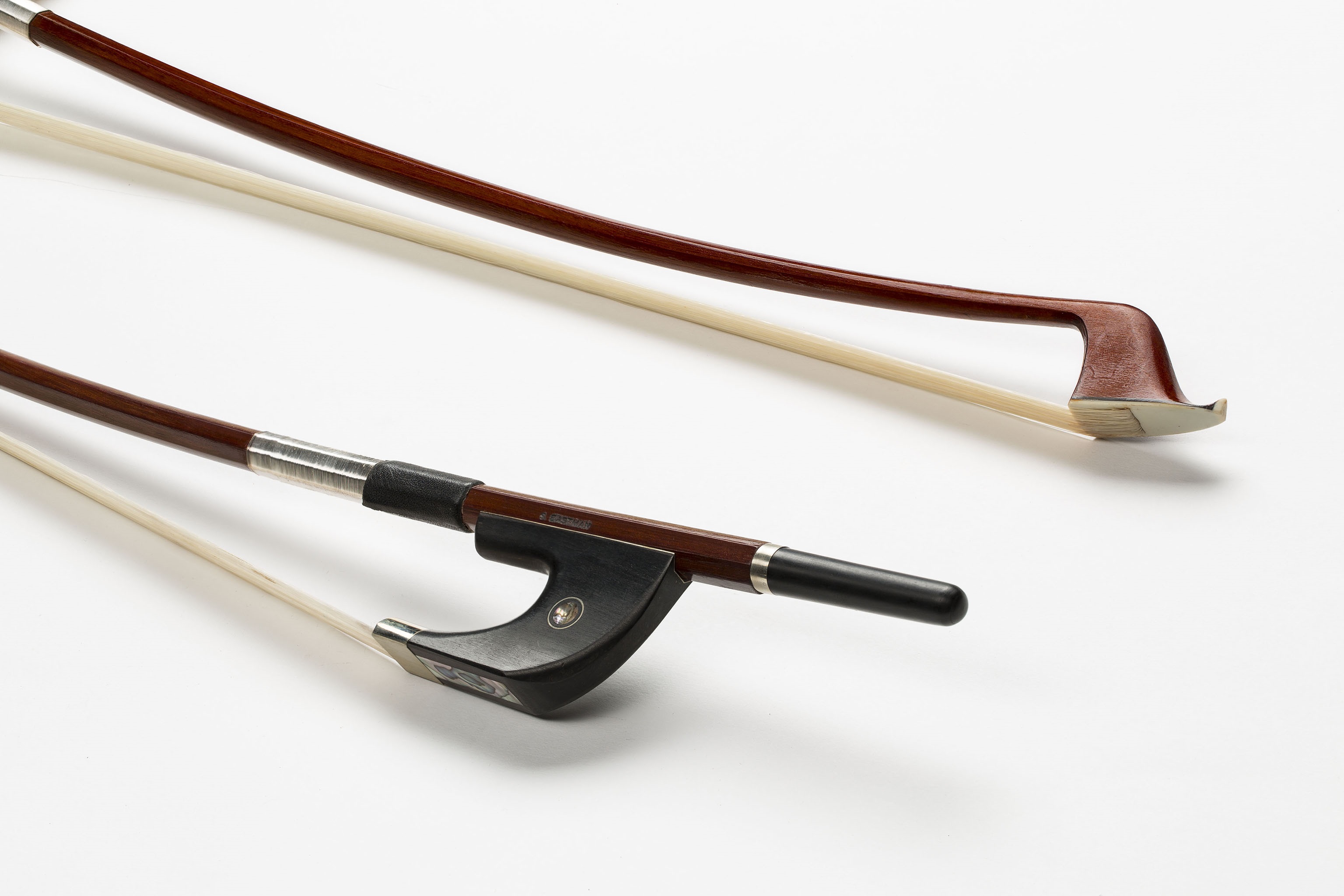 Levně Eastman Samuel Brazilwood German Bass Bow 3/4