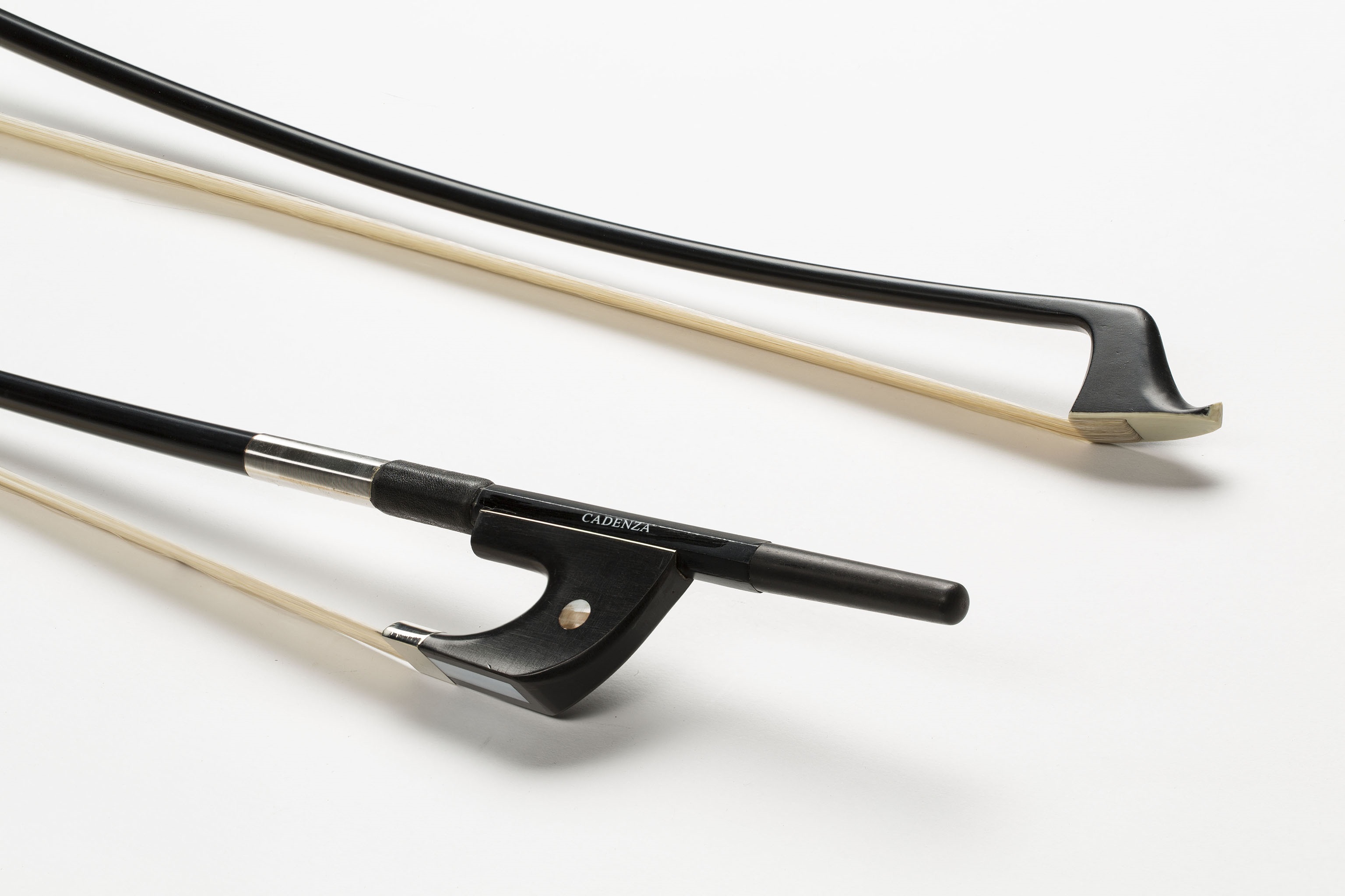 Levně Eastman Cadenza Black CF German Bass Bow 3/4