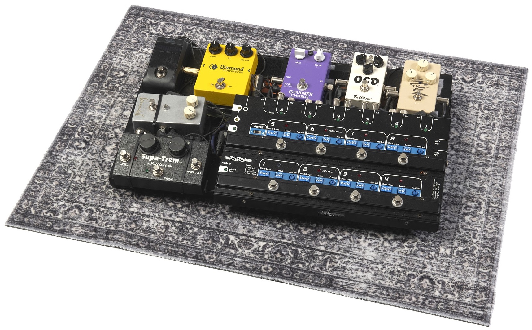 DRUMnBASE Vintage Persian Pedal&Amp Gray (obrázek 5)