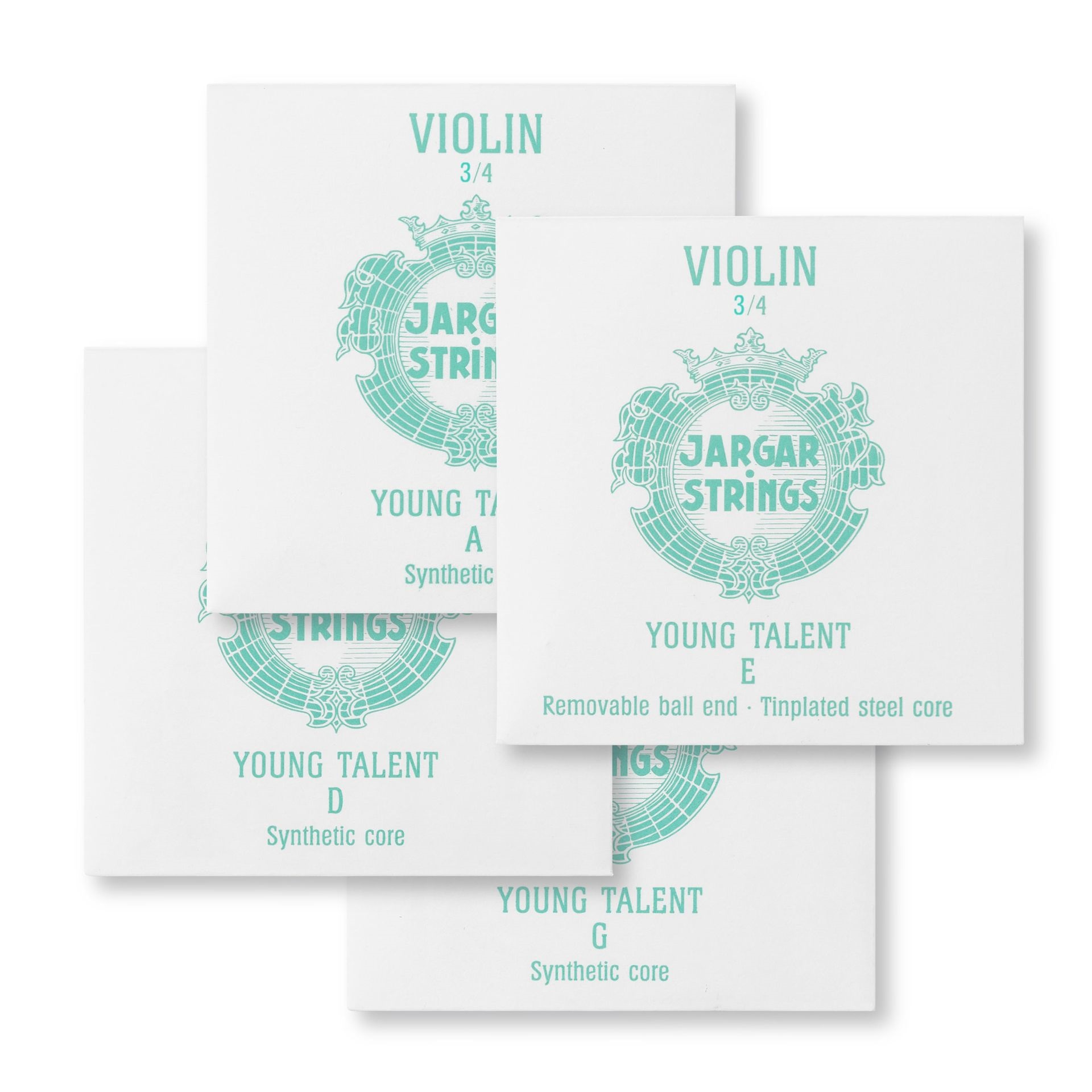 Jargar Violin String,Young Talent, 3/4, Blue Set (obrázek 3)