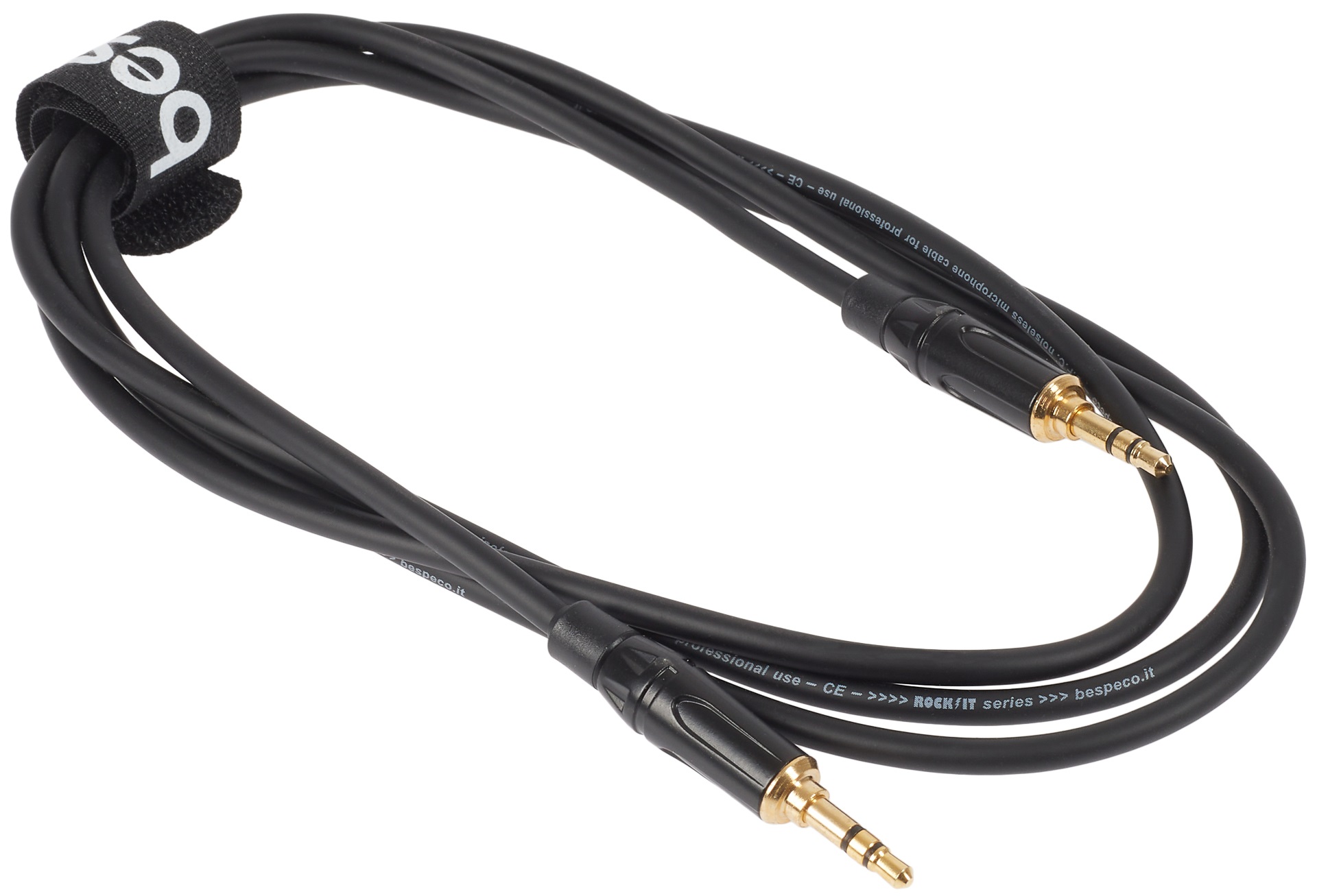 Bespeco ROCKIT Stereo Cable Jack 3,5 TRS - Jack 3,5 TRS 1,5 m (obrázek 3)