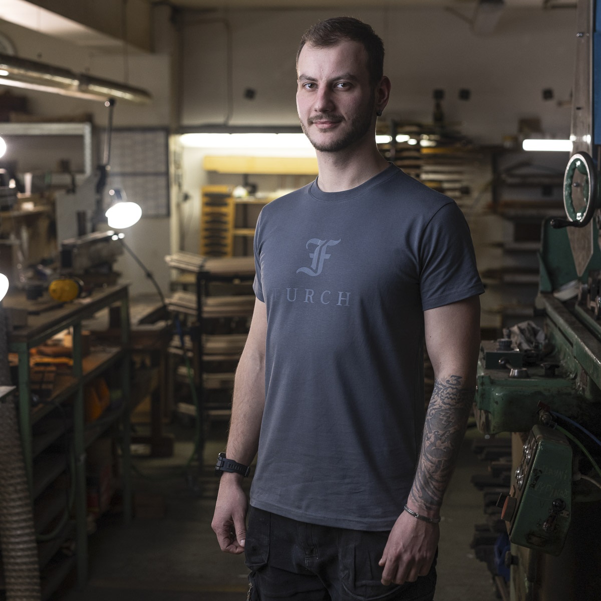 Furch Grey T-shirt L (obrázek 3)