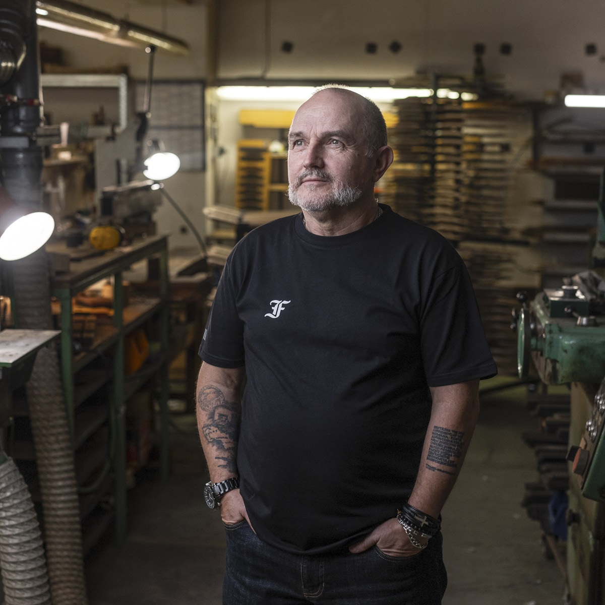 Furch Black T-shirt basic XL (obrázek 5)