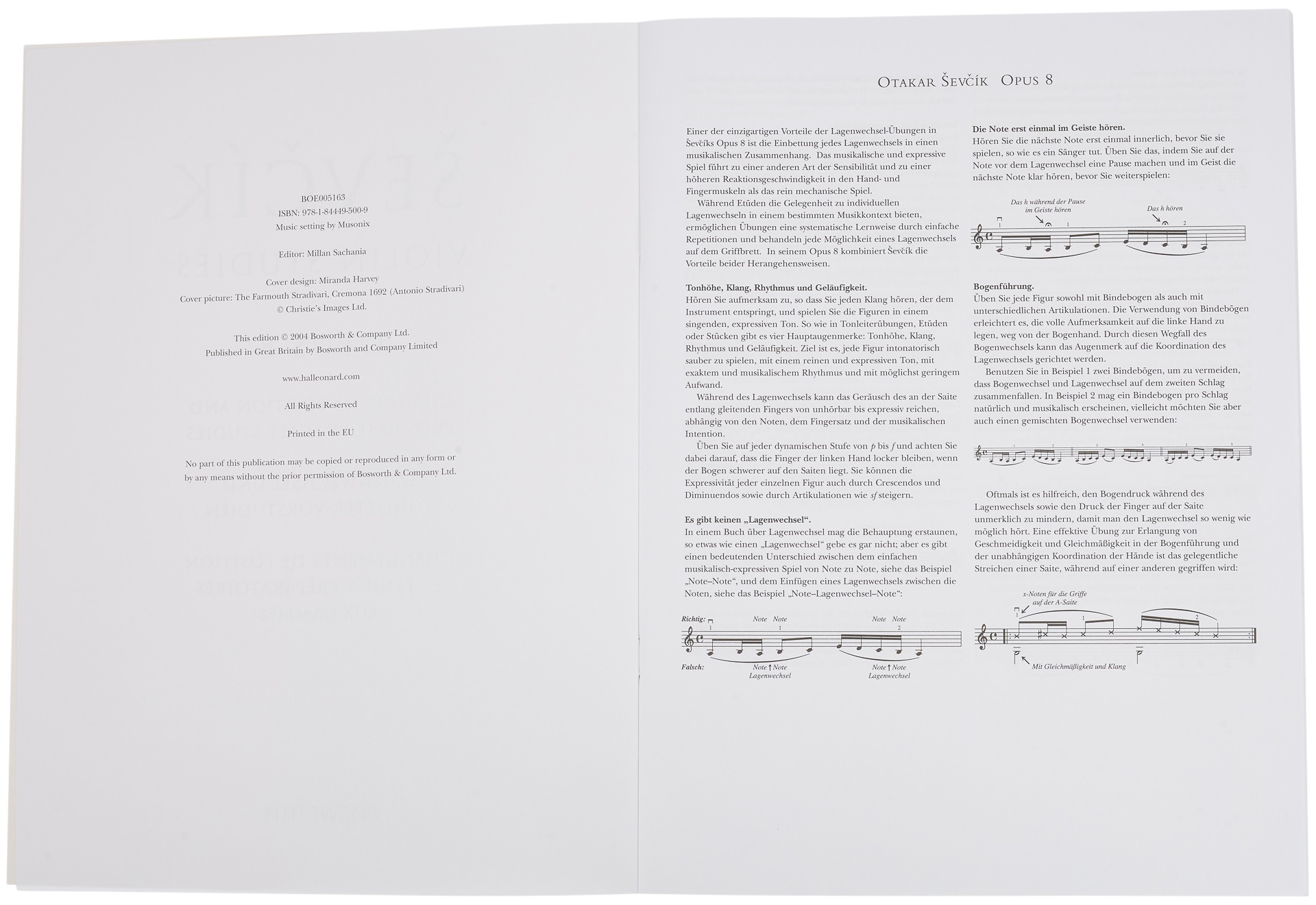 MS Otakar Sevcik: Studies For Violin Op.8 (obrázek 3)