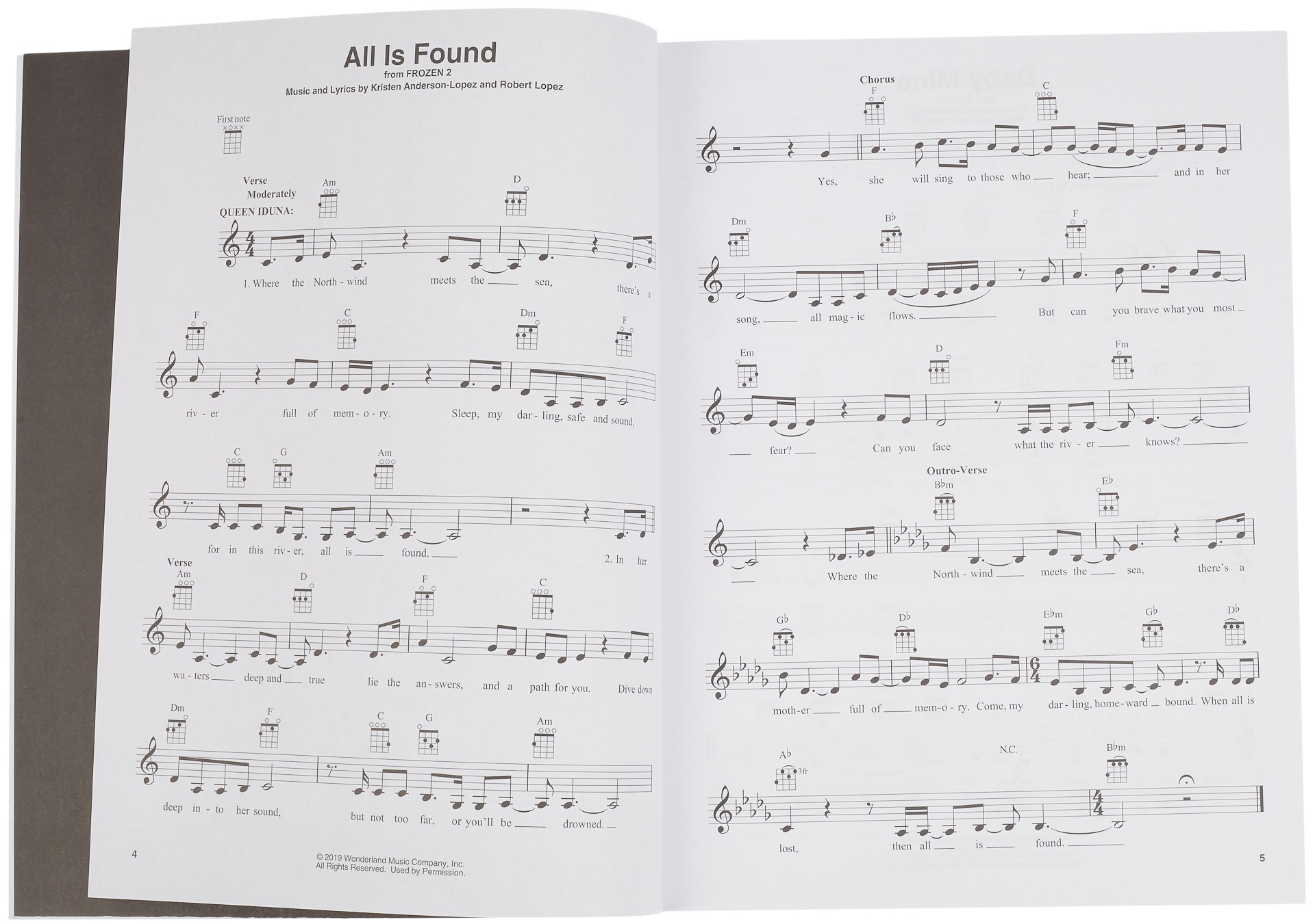 MS First 50 Disney Songs You Should Play on Ukulele (obrázek 4)