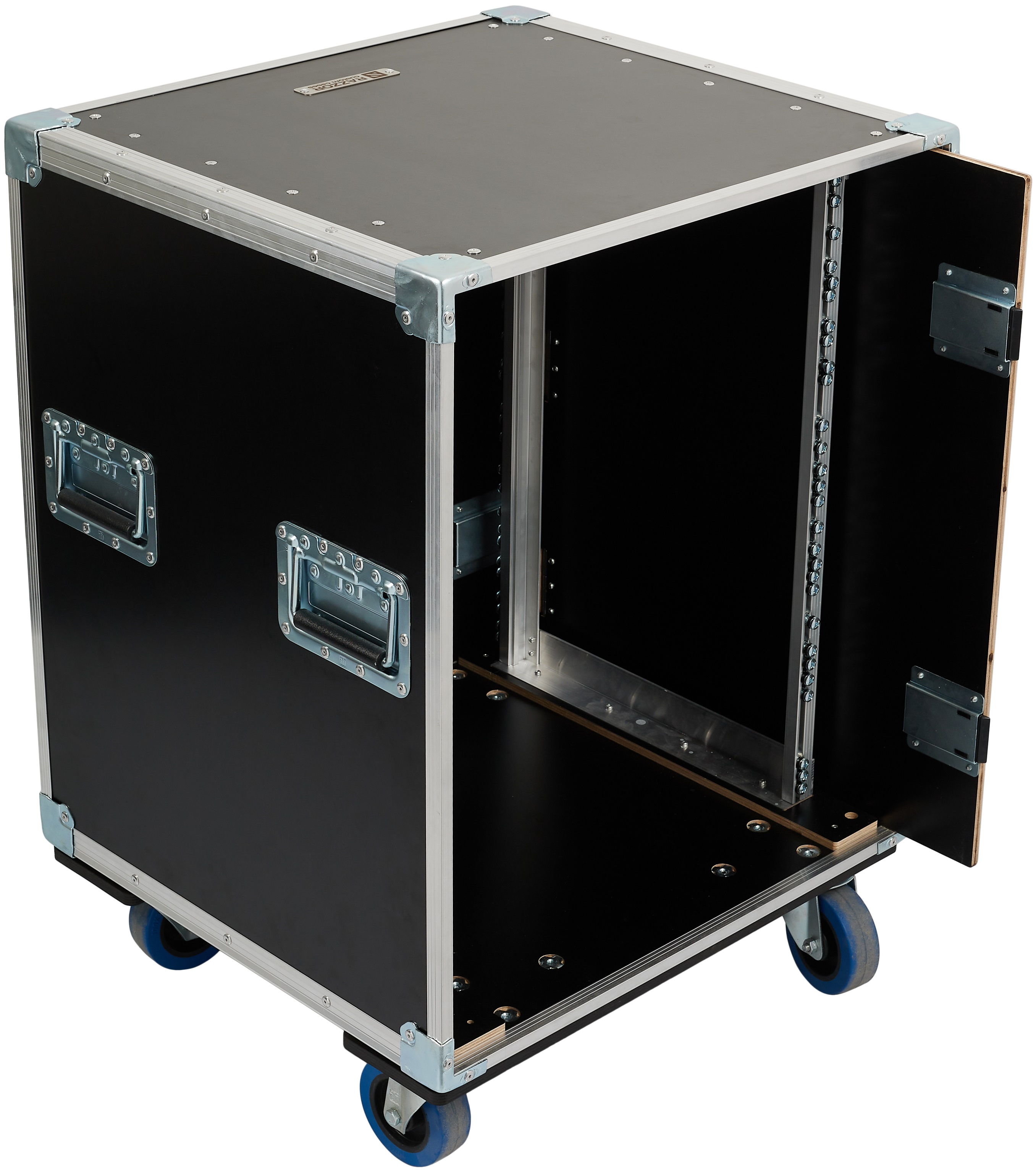 Razzor Cases 14U sliding door rack 390 wheels (obrázek 5)