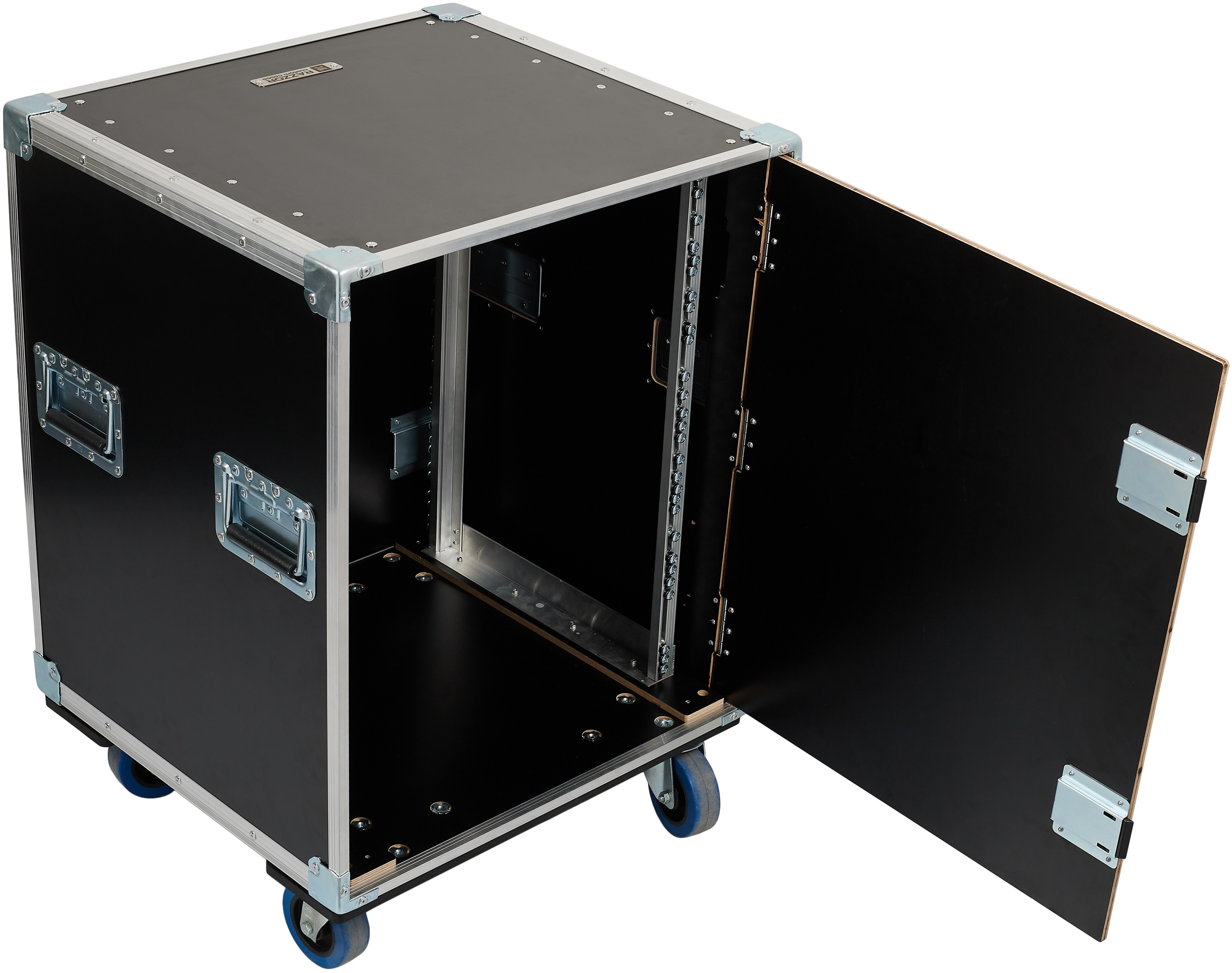 Razzor Cases 14U sliding door rack 390 wheels (obrázek 6)