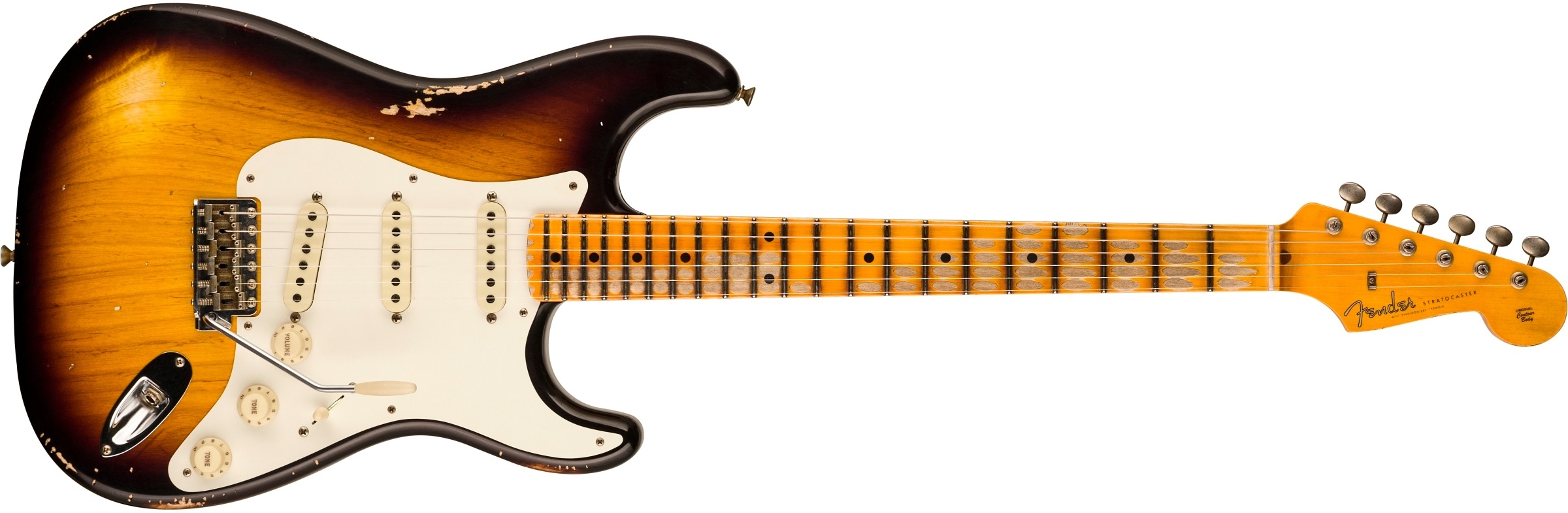 Fender Custom Shop 57 Stratocaster Heavy Relic Aged 2-Color Sunburst