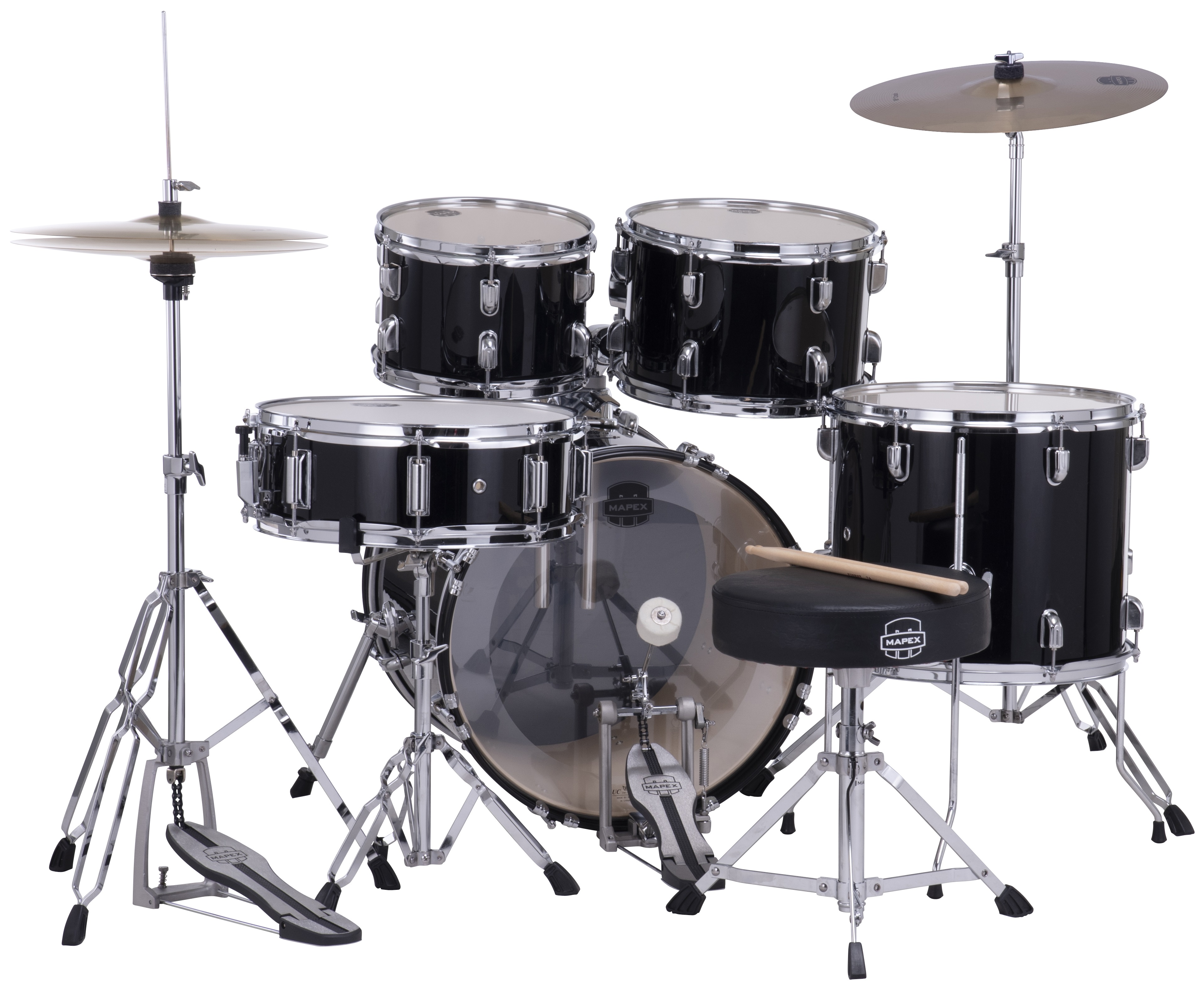 Mapex Comet Jazz Set Dark Black (obrázek 3)