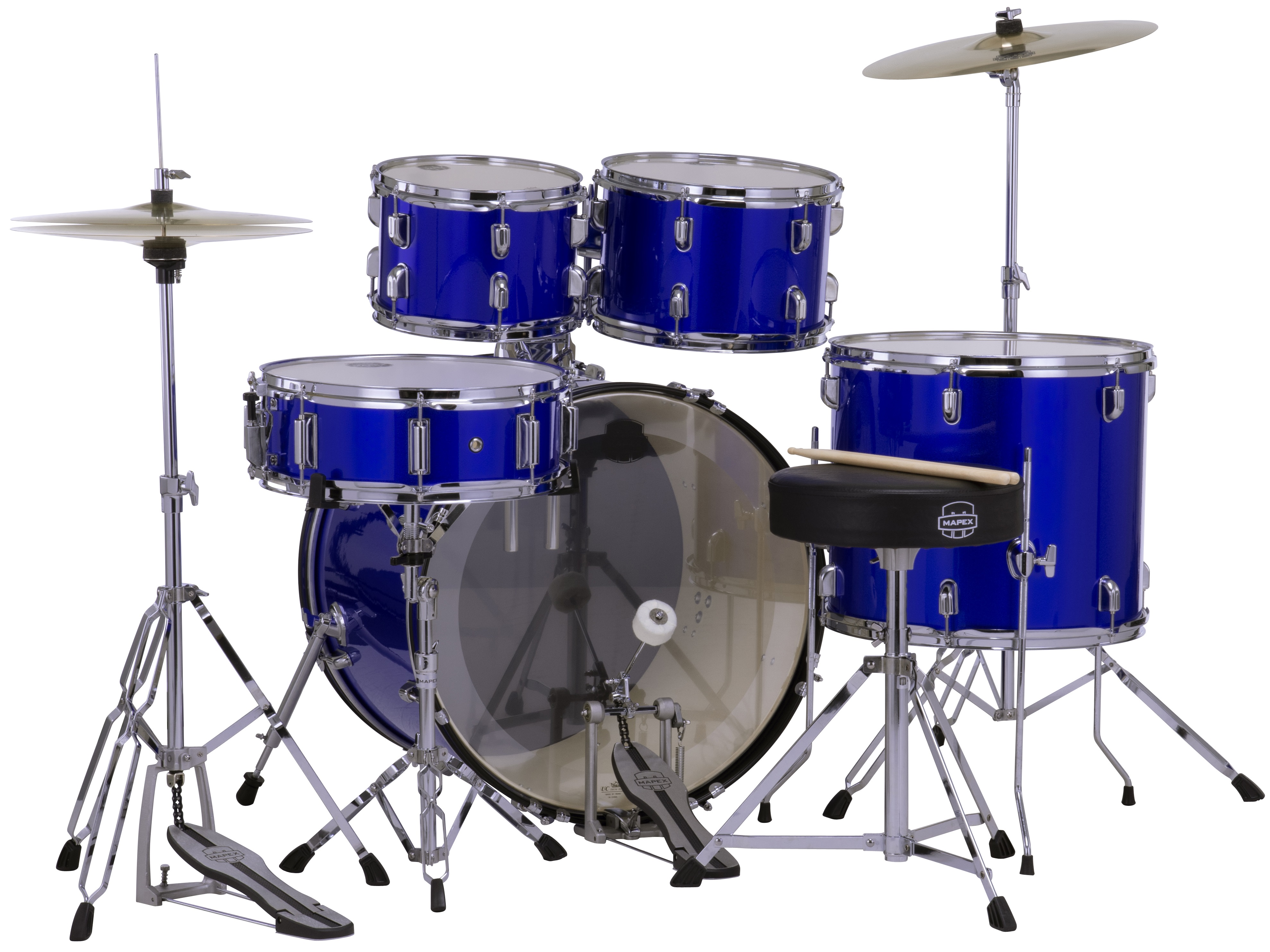 Mapex Comet Rock Set Indigo Blue (obrázek 3)