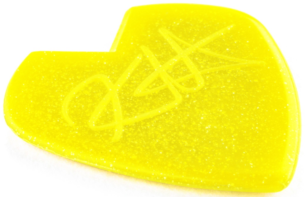 Dunlop Kirk Hammett Jazz III Yellow Glitter 6 Pack (obrázek 3)