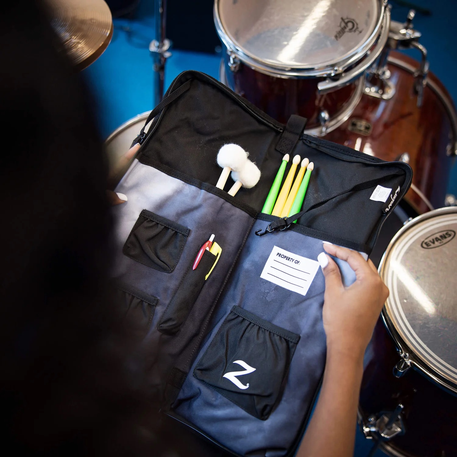 Zildjian Student Backpack Black Rain Cloud (obrázek 9)